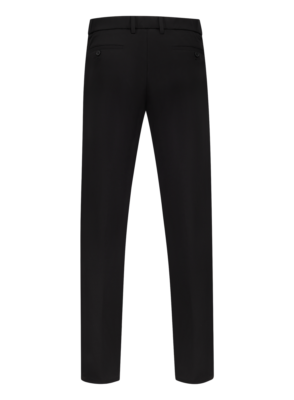 Bros chino van technische stof | Zwart
