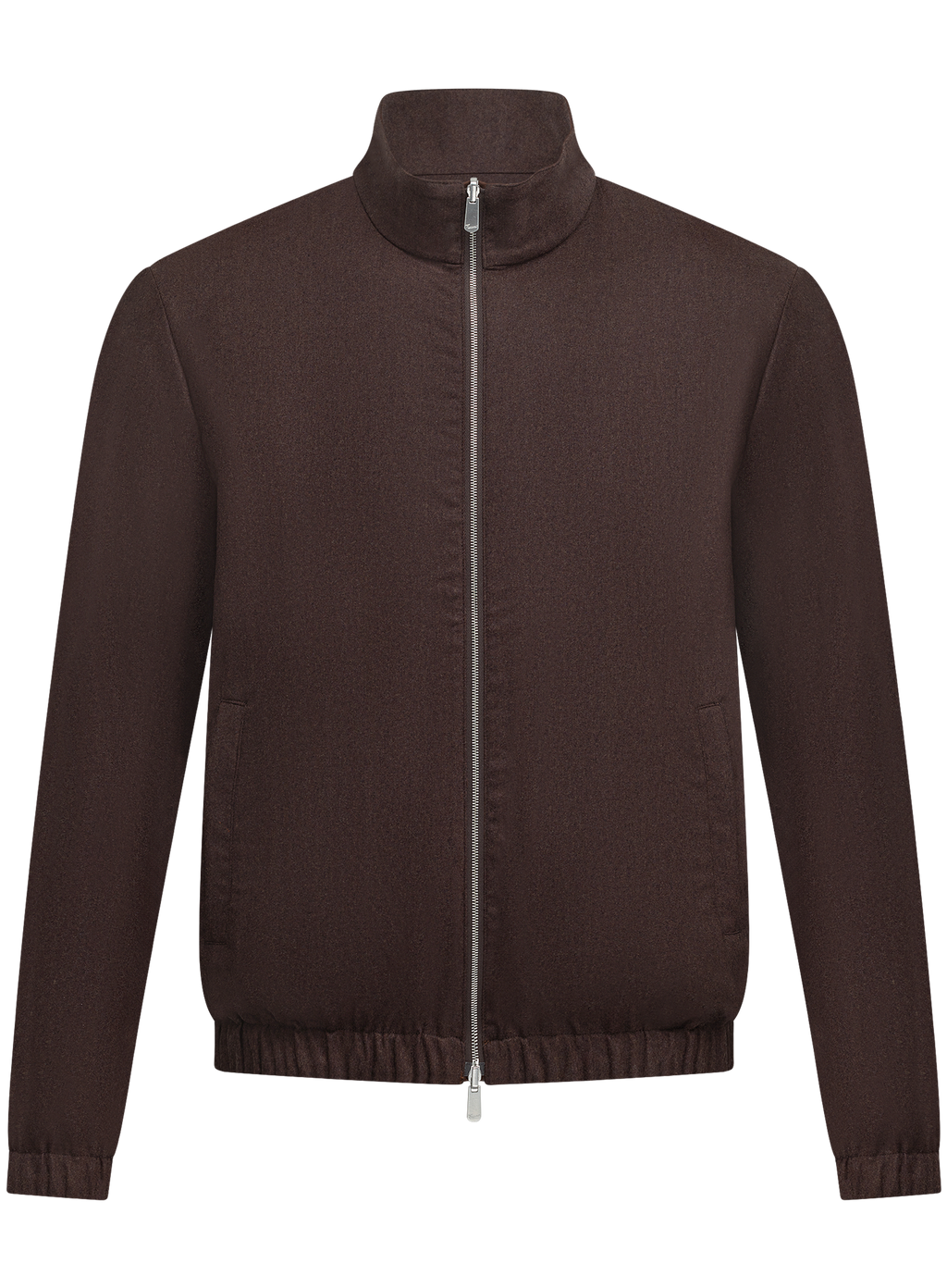 Forzad reversible jack met opstaande kraag | Roest