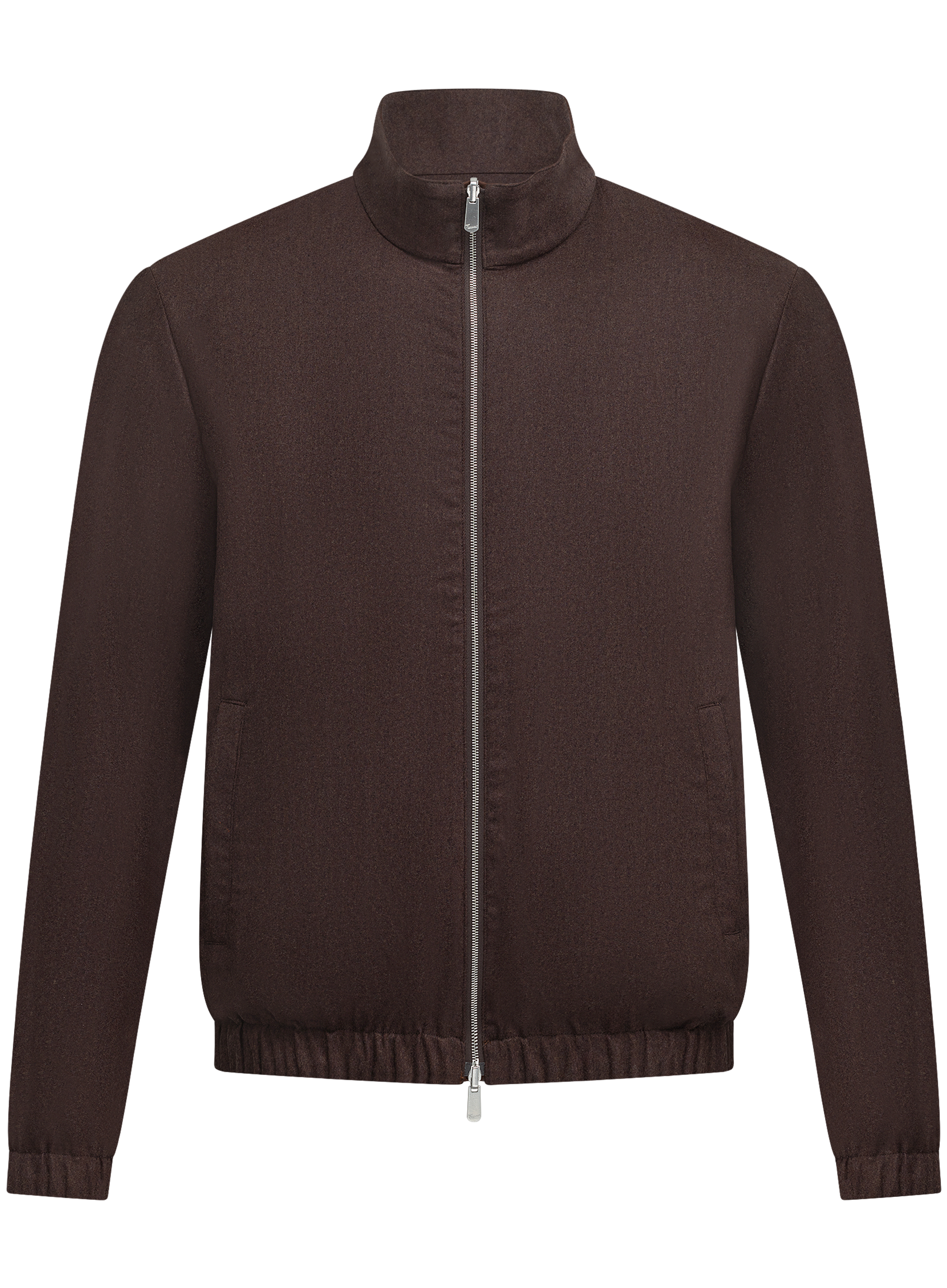 Forzad reversible jack met opstaande kraag | Roest