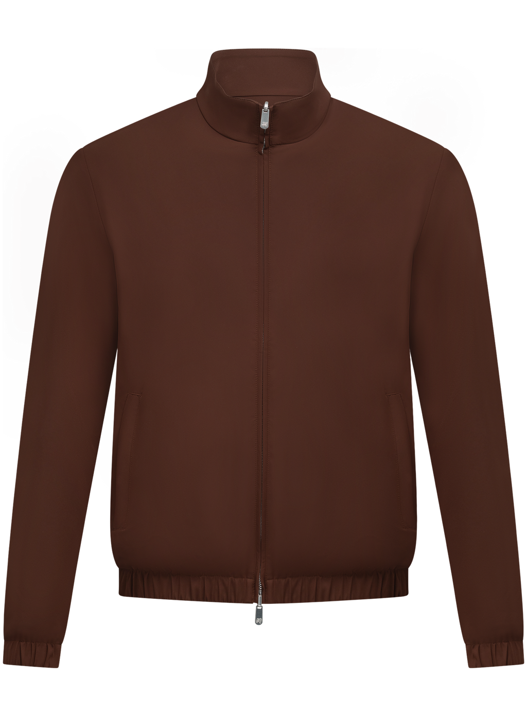Forzad reversible jack met opstaande kraag | Roest