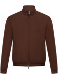 Forzad reversible jack met opstaande kraag | Roest