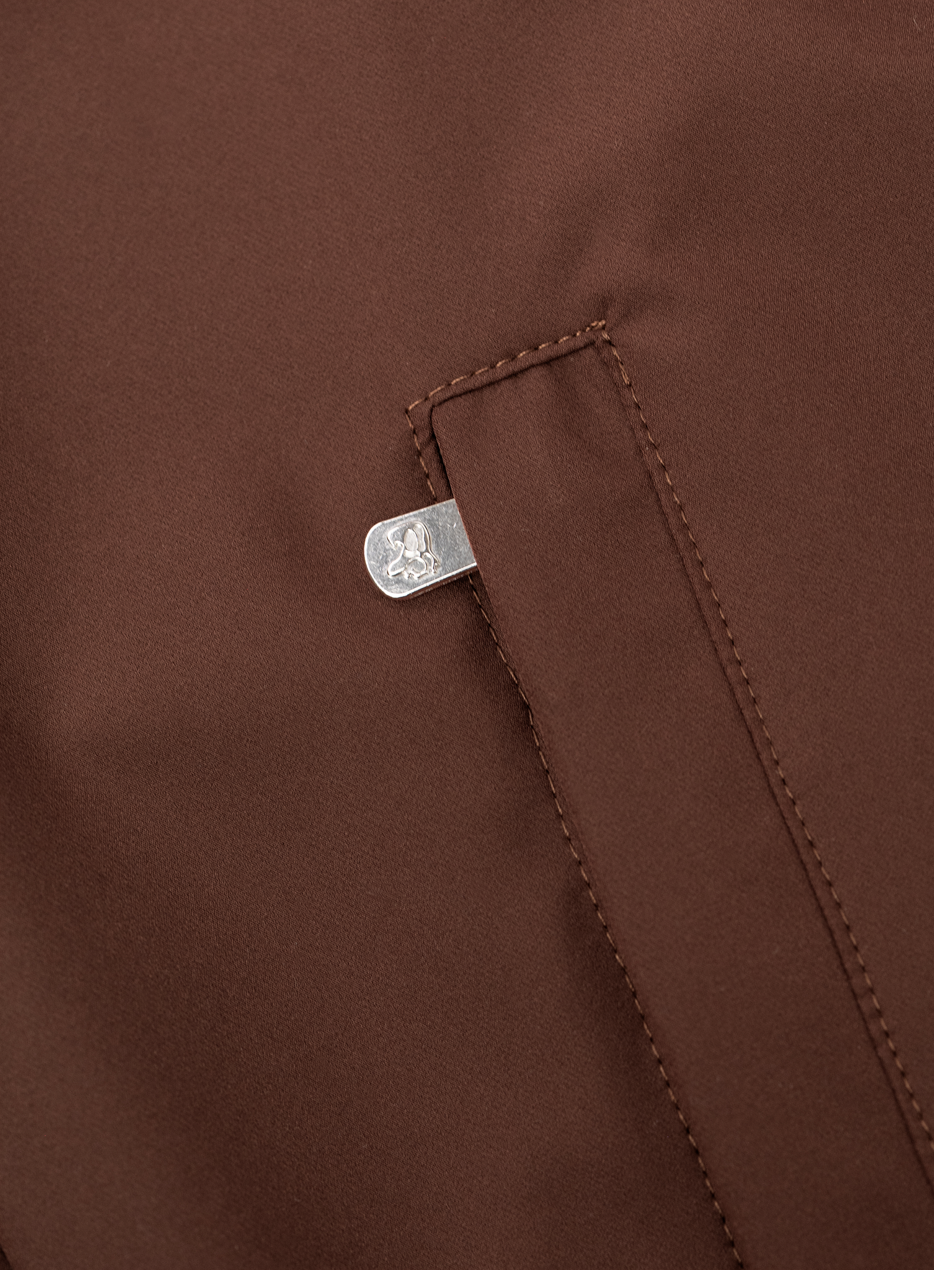 Forzad reversible jack met opstaande kraag | FULL_WIDTH | Roest
