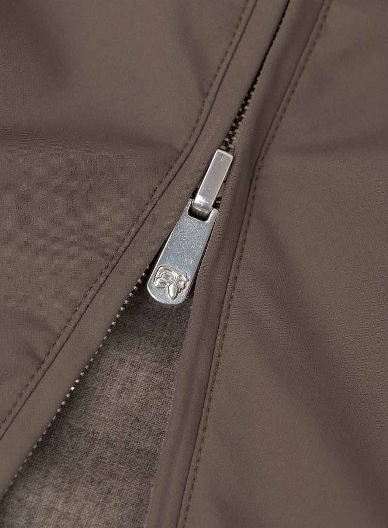 Bomberjack in tech stretch | FULL_WIDTH | TAUPE