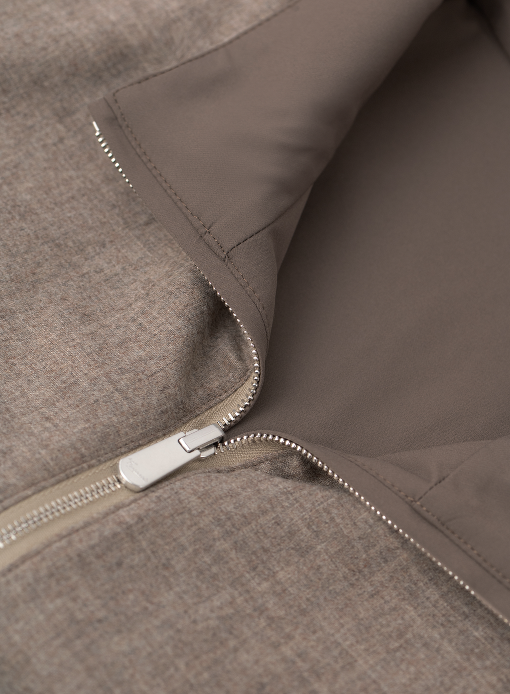 Bomberjack in tech stretch | FULL_WIDTH | TAUPE