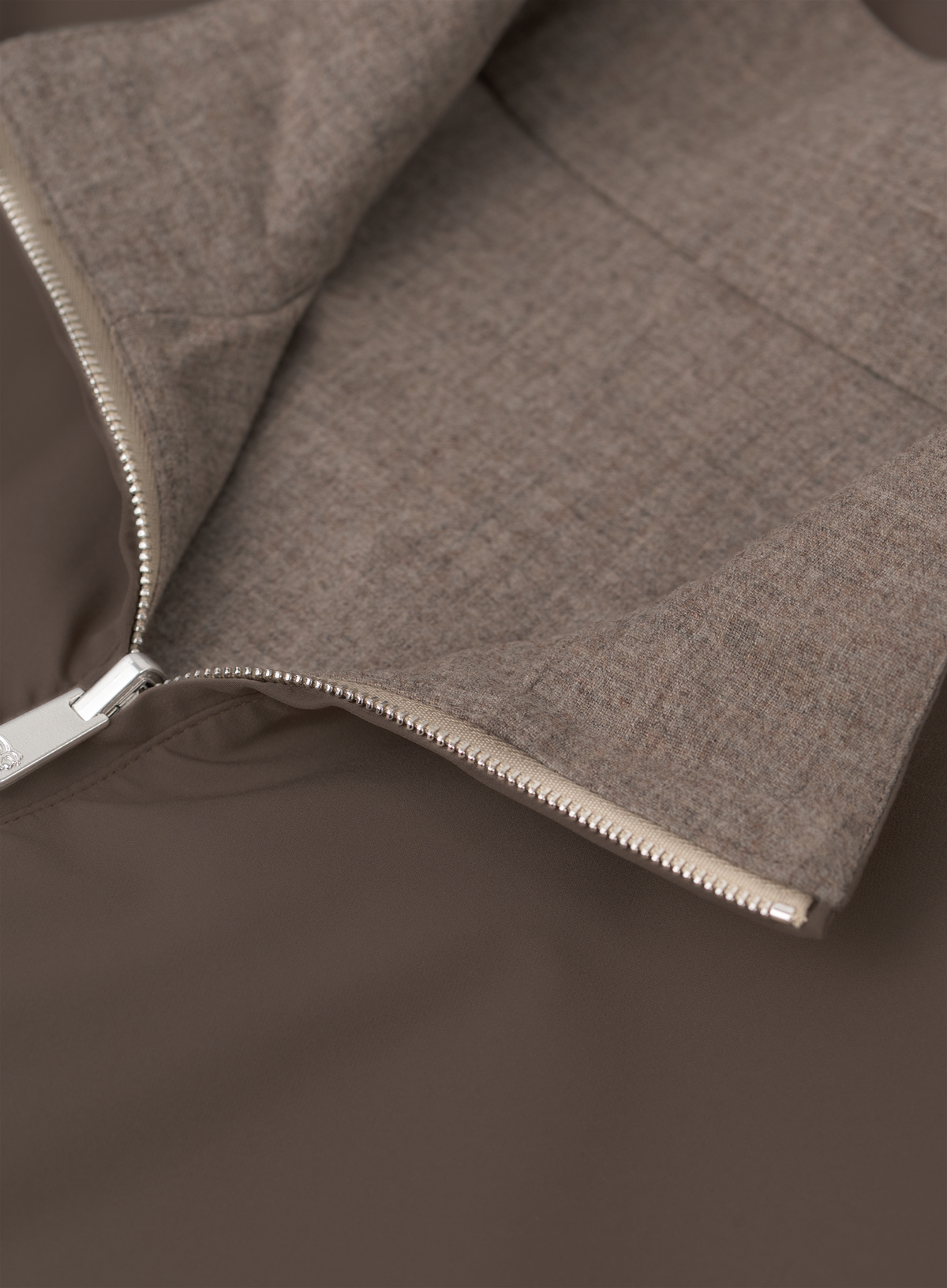 Bomberjack in tech stretch | FULL_WIDTH | TAUPE