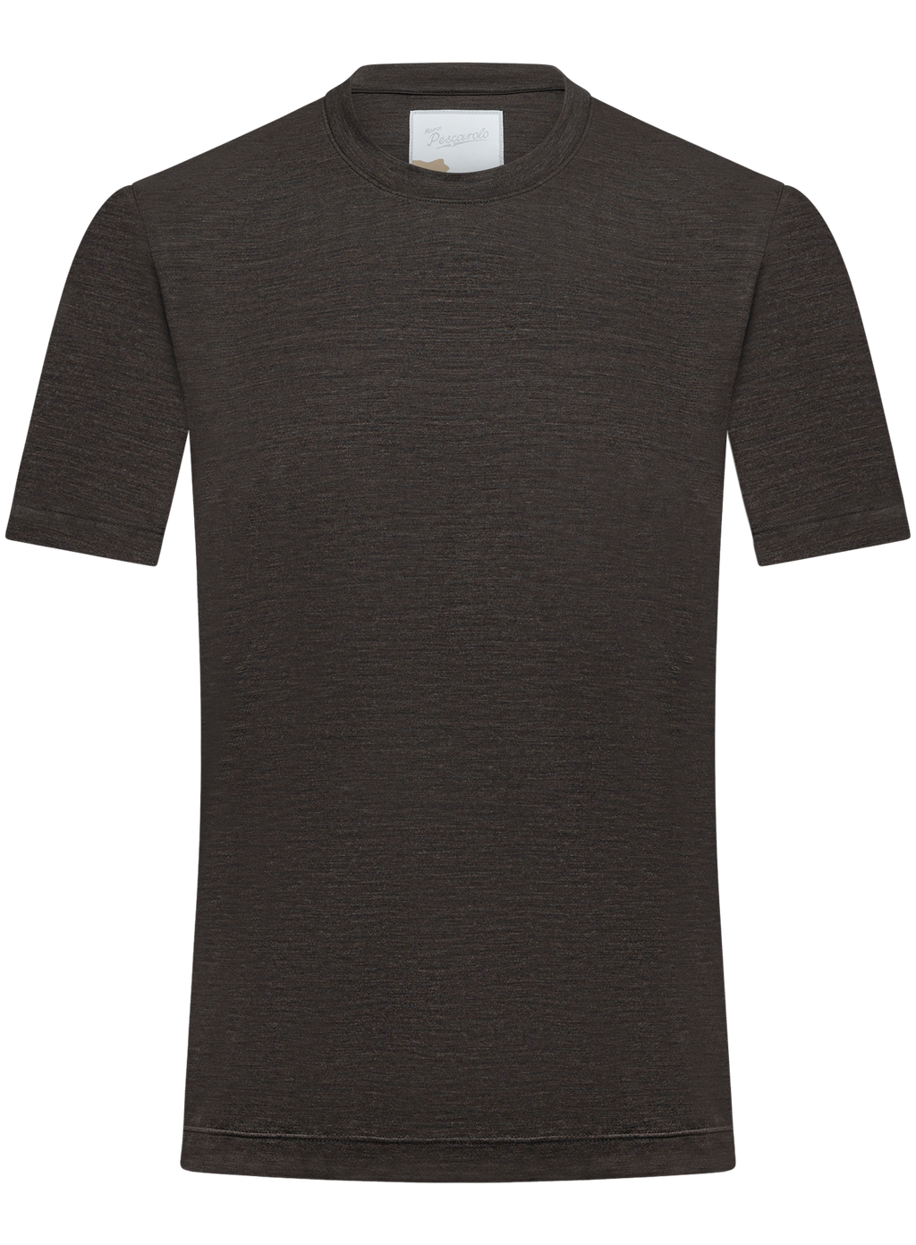 T-shirt in wol stretch | Bruin