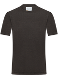 T-shirt in wol stretch | Bruin