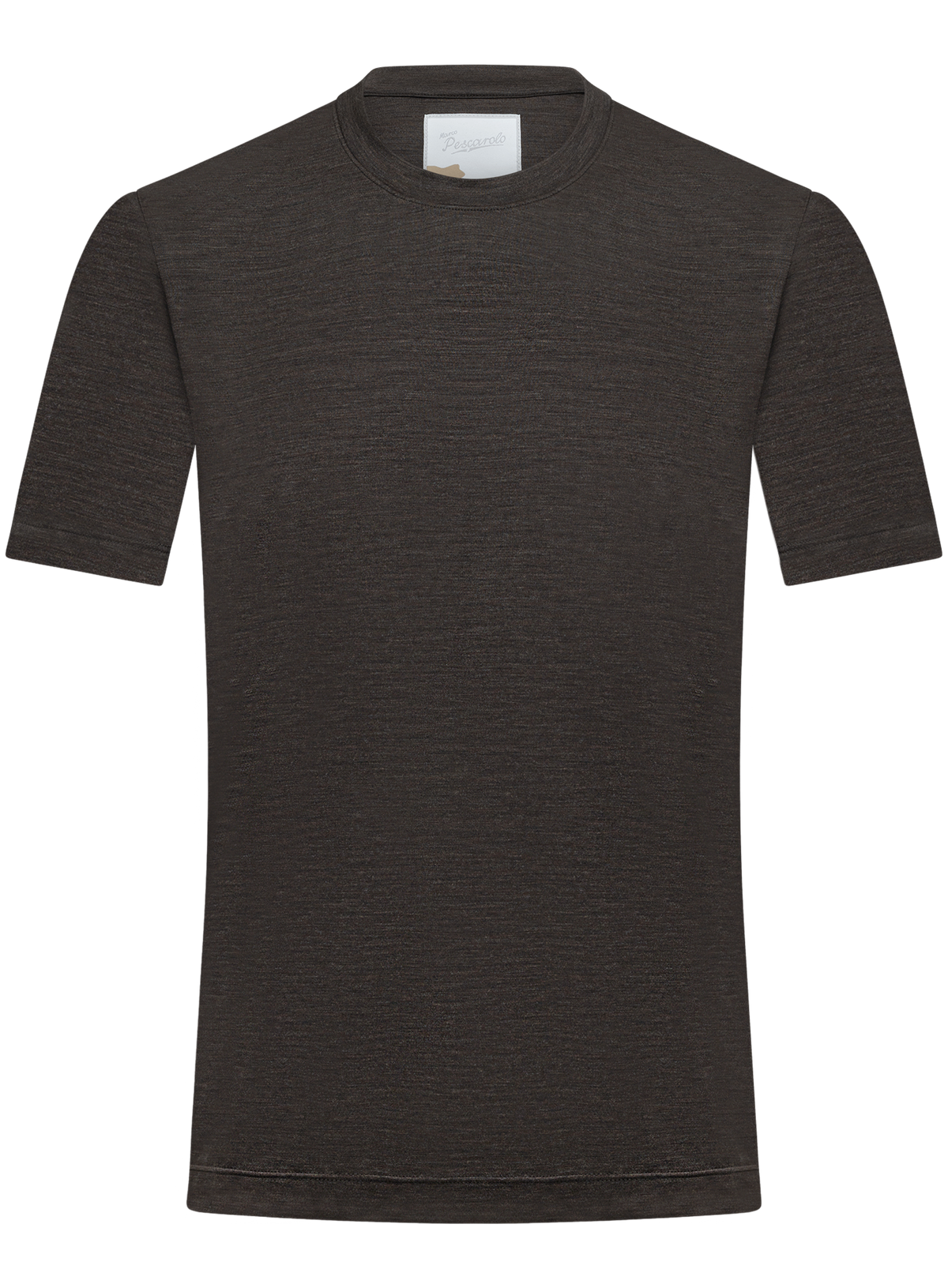 T-shirt in wol stretch | Bruin