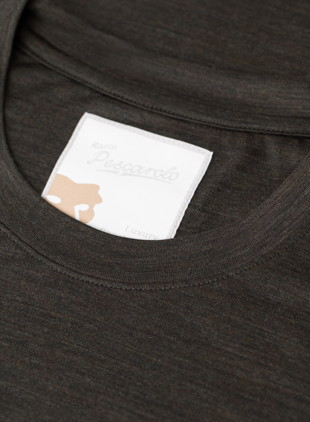 T-shirt in wol stretch | FULL_WIDTH | Bruin