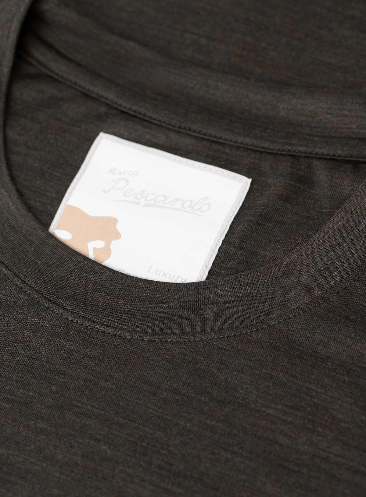T-shirt in wol stretch | FULL_WIDTH | Bruin