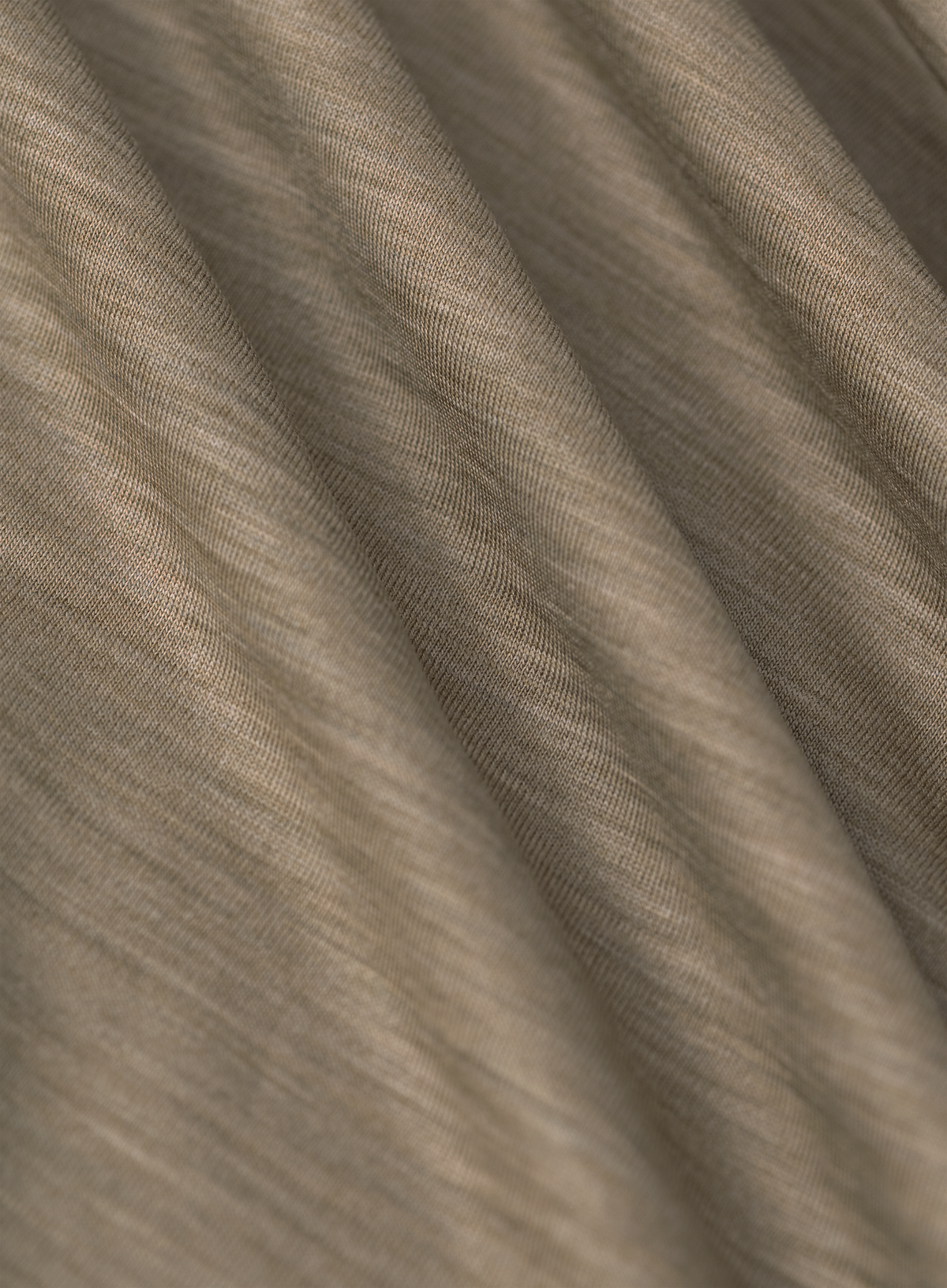 T-shirt in wol stretch | FULL_WIDTH | Beige