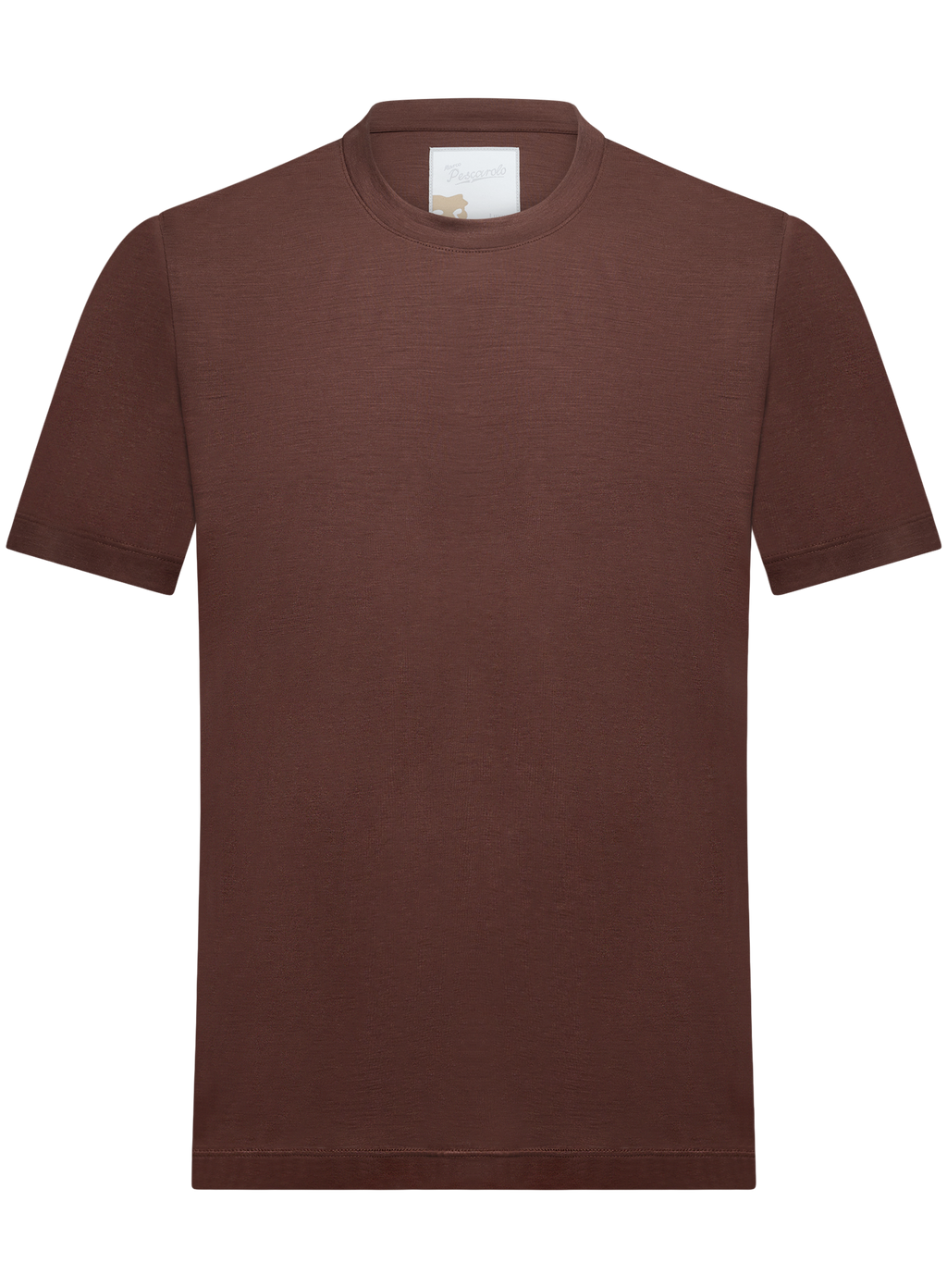 T-shirt in wol stretch | Roest