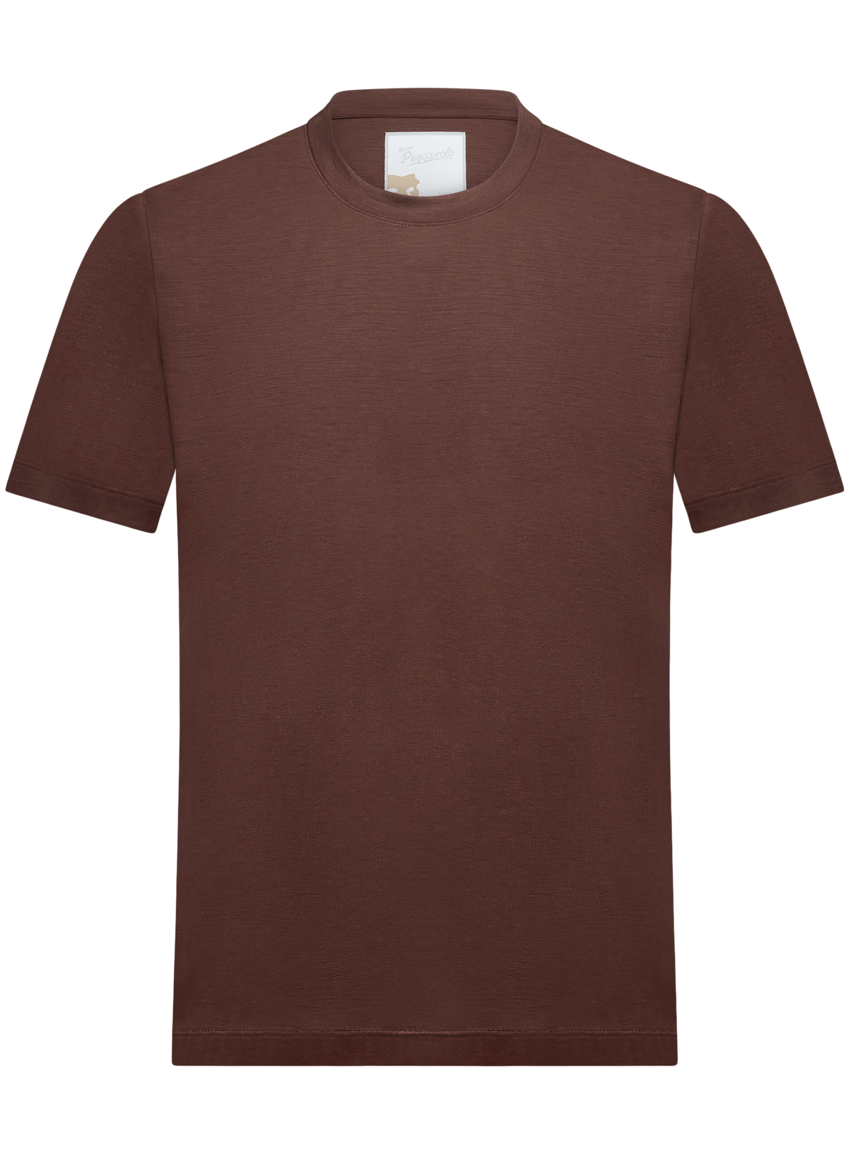 T-shirt in wol stretch | Roest