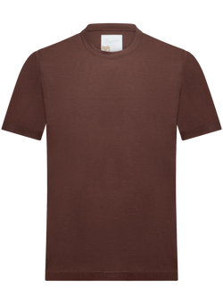 T-shirt in wol stretch | Roest