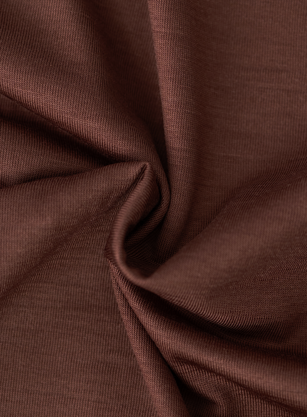 T-shirt in wol stretch | FULL_WIDTH | Roest