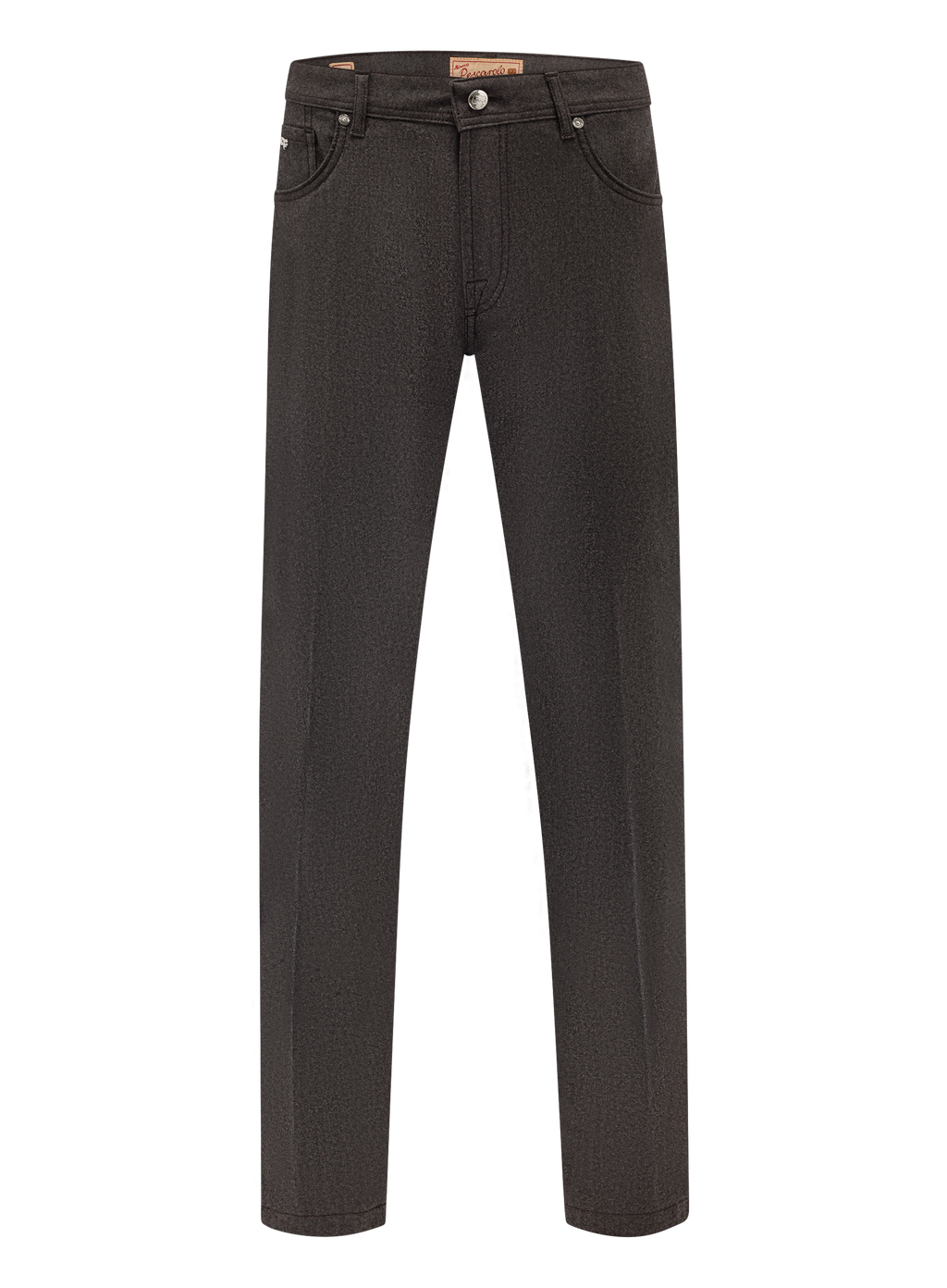 Jeans in cashmere stretch | Licht Bruin