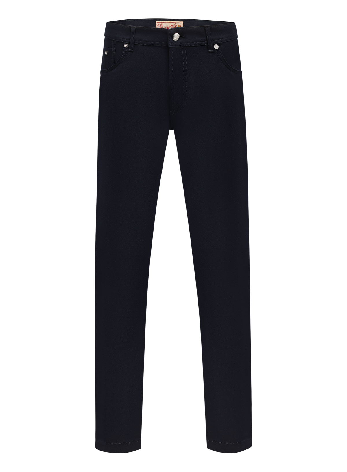 Jeans in cashmere stretch | BLUE NAVY