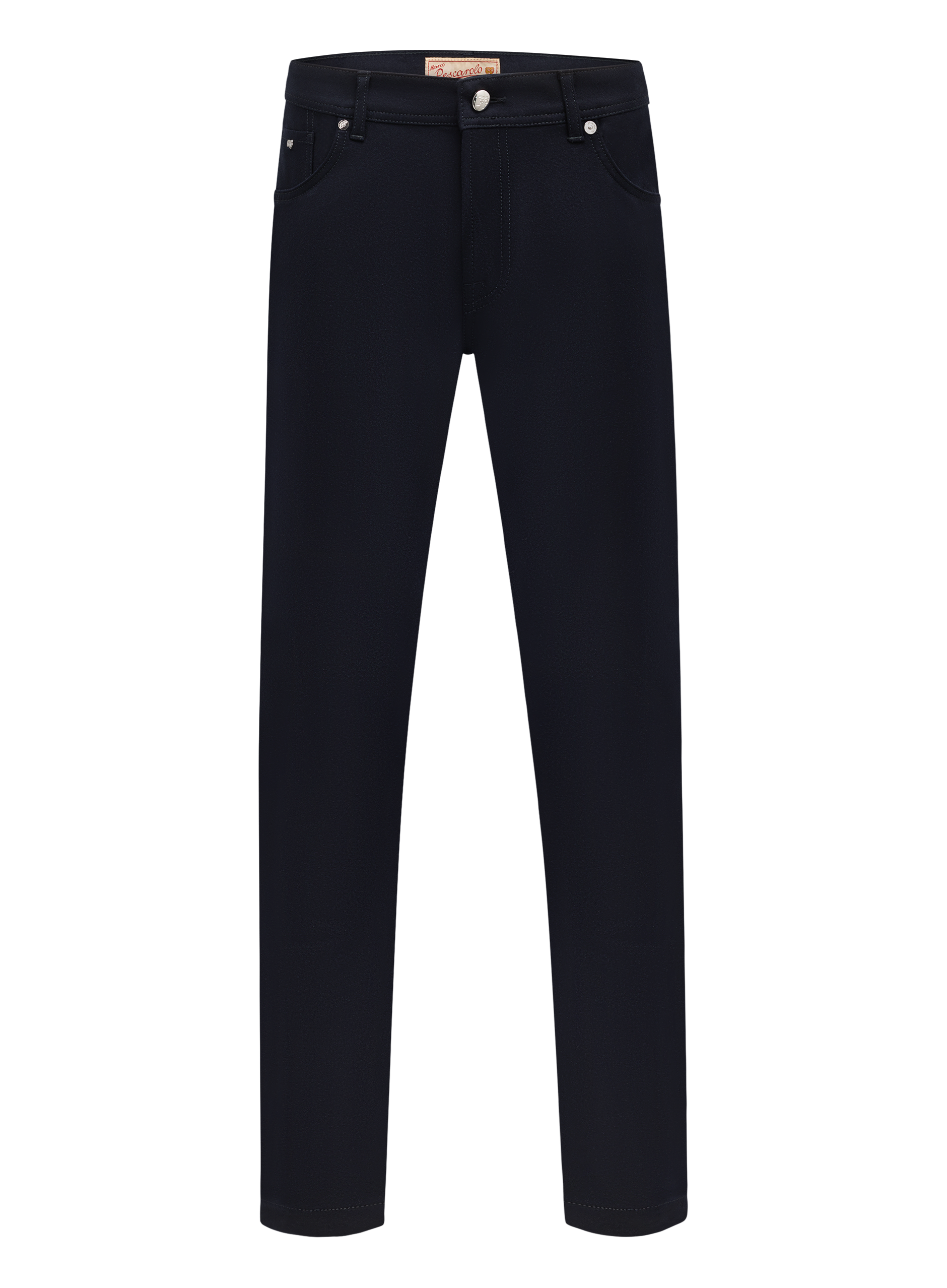 Nerano 5-pocket broek van cashmere | BLUE NAVY