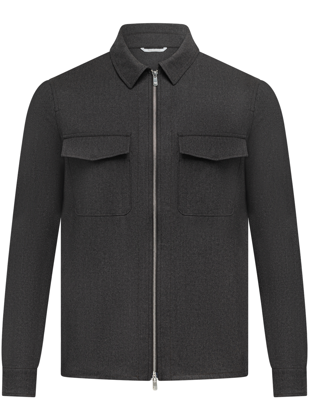 Urus overshirt van premium cashmere | Bruin