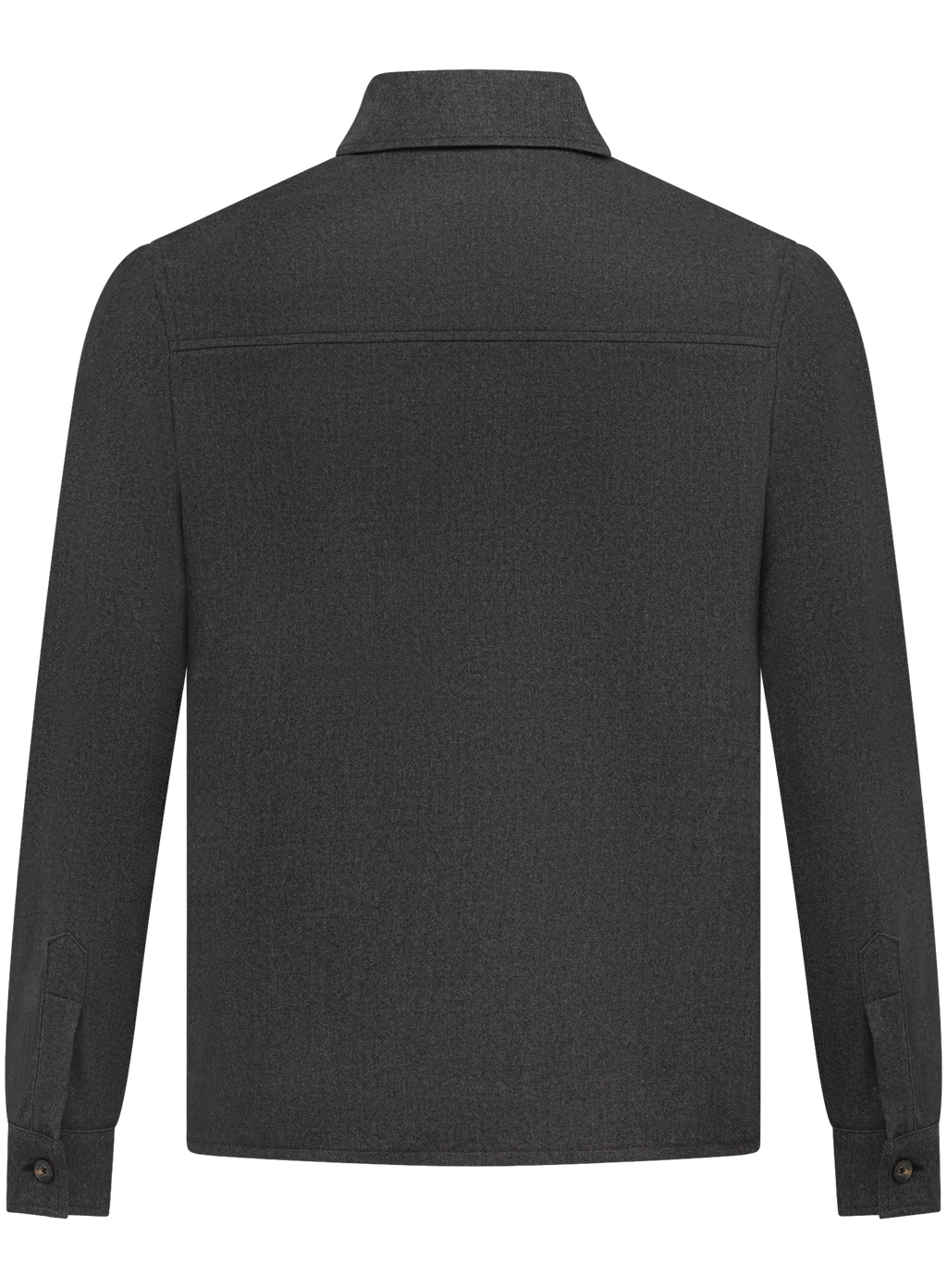 Urus overshirt van premium cashmere | Bruin
