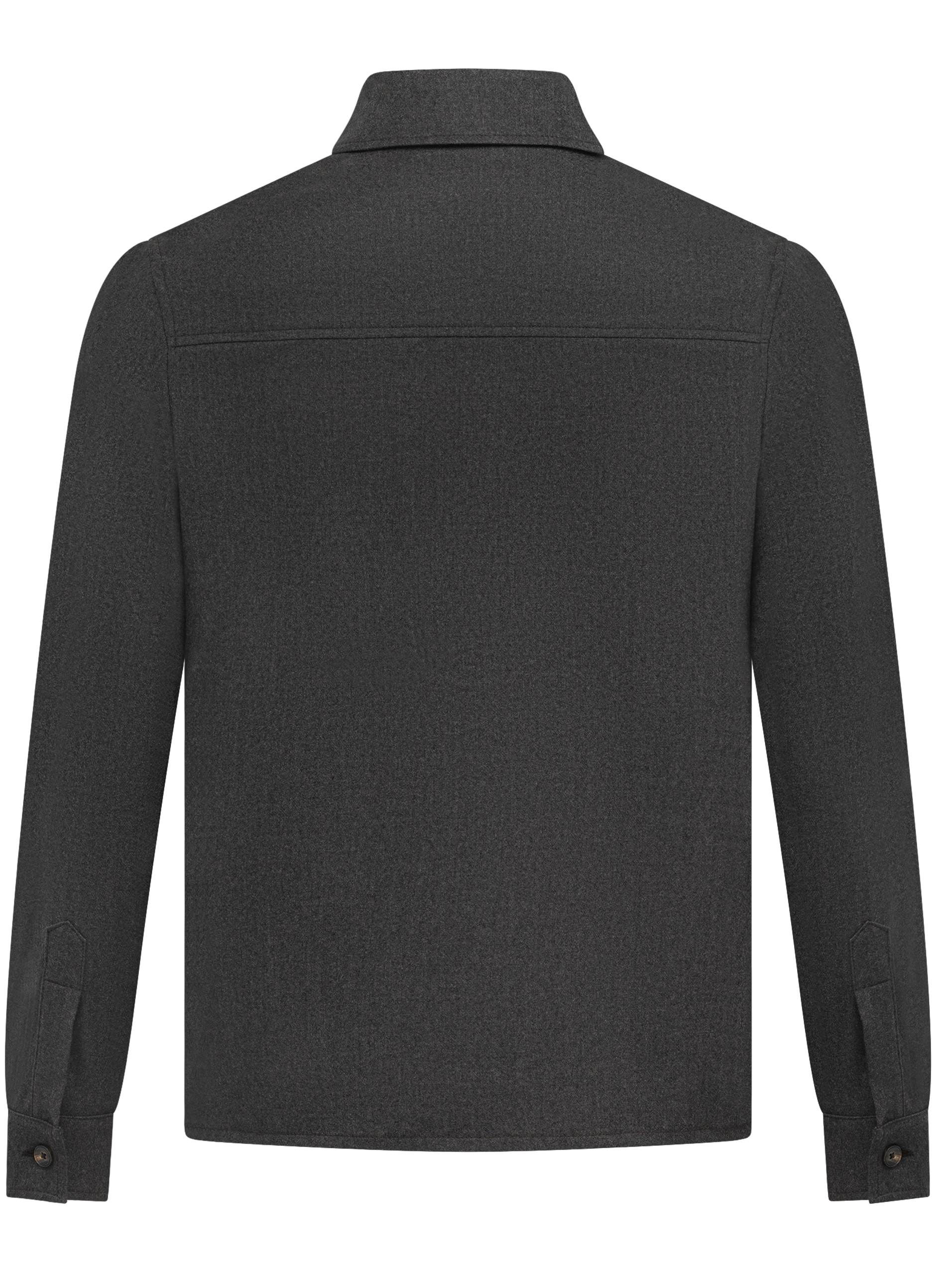 Urus overshirt van premium cashmere | Bruin
