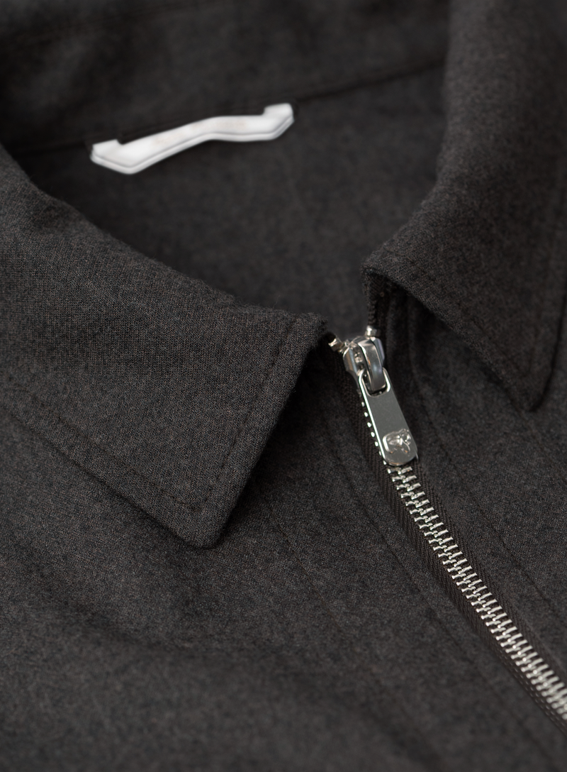 Urus overshirt van premium cashmere | FULL_WIDTH | Bruin