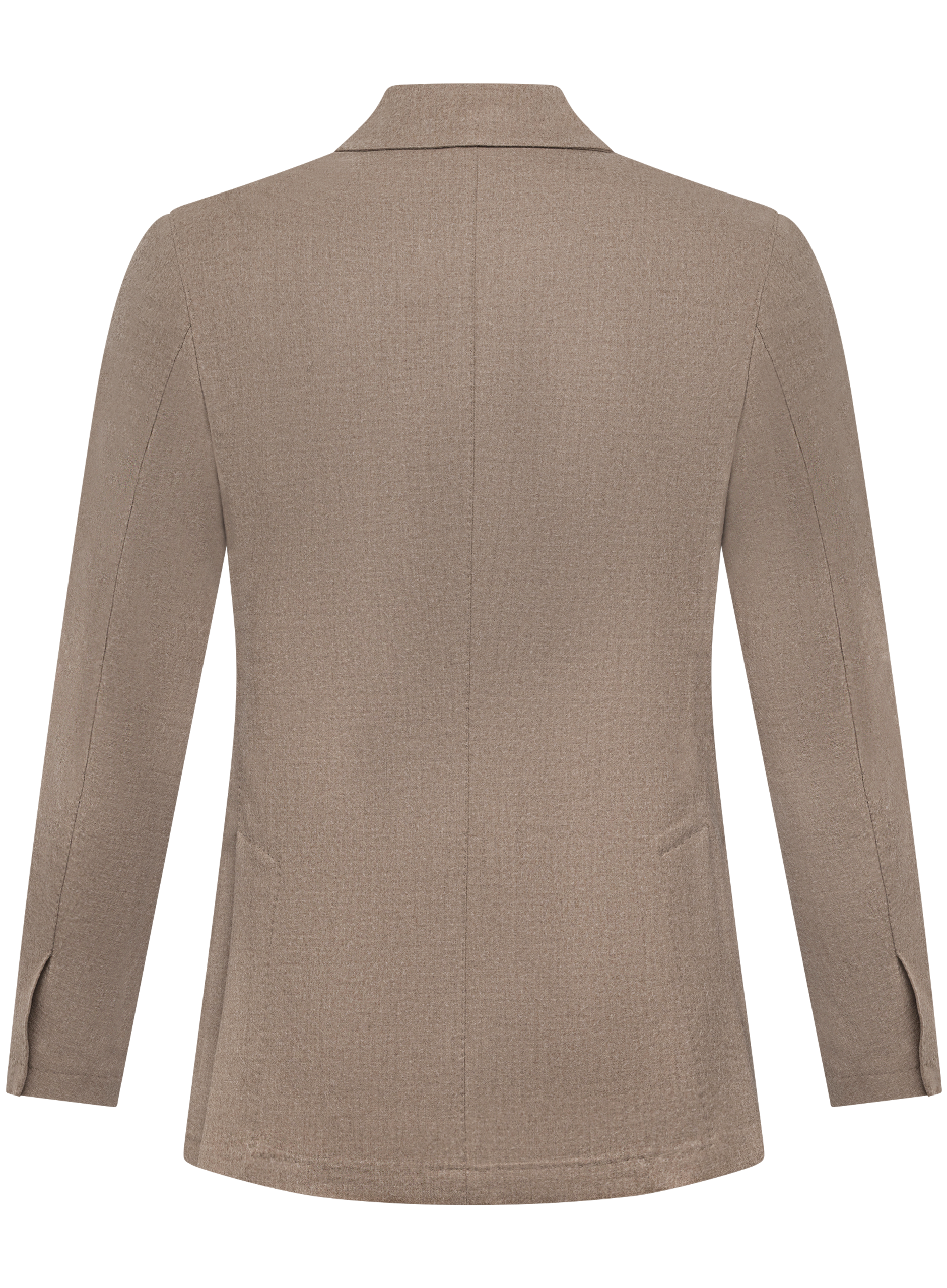 Single-breasted colbert van cashmere | TAUPE