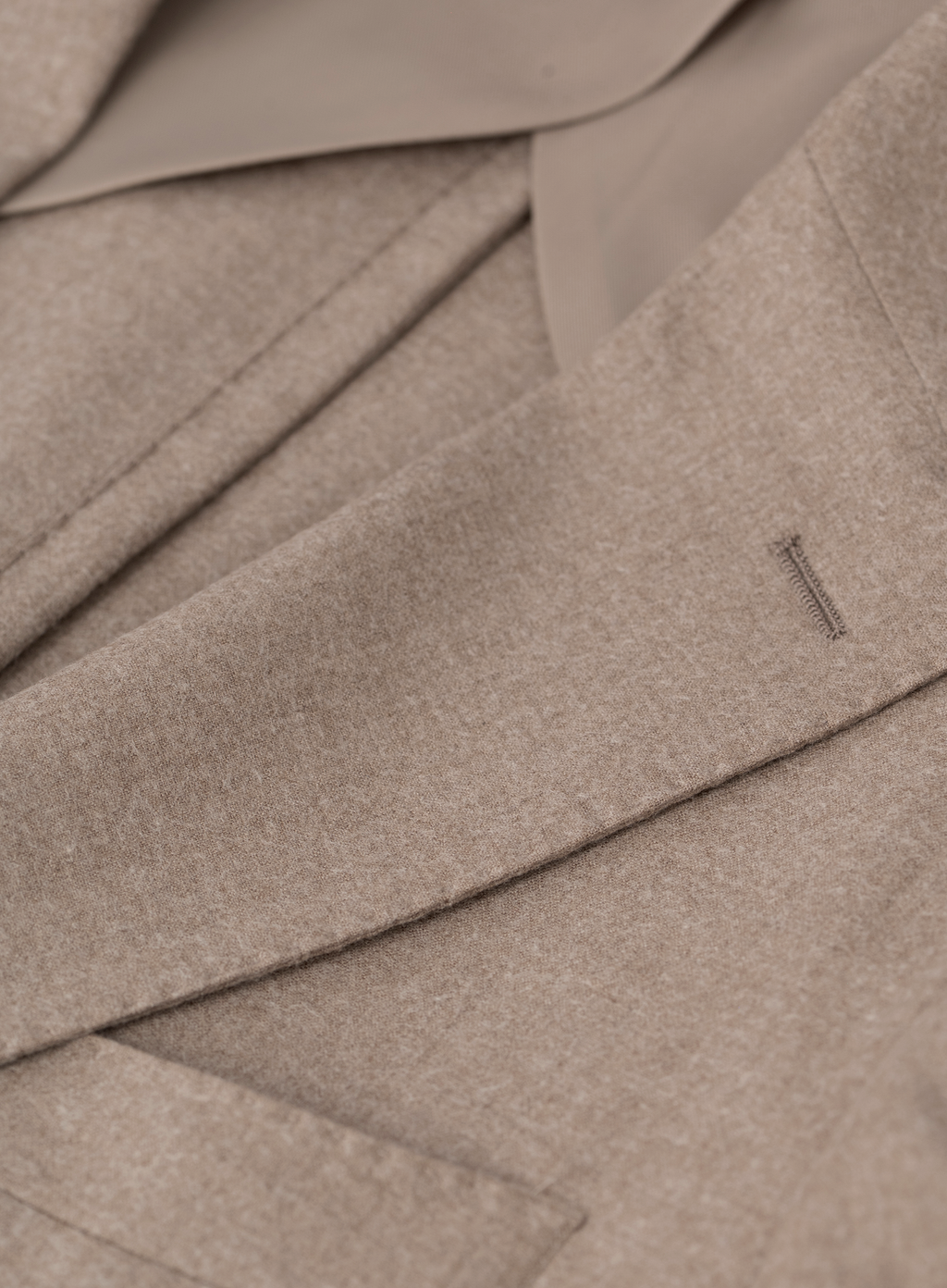 Single-breasted colbert van cashmere | FULL_WIDTH | TAUPE