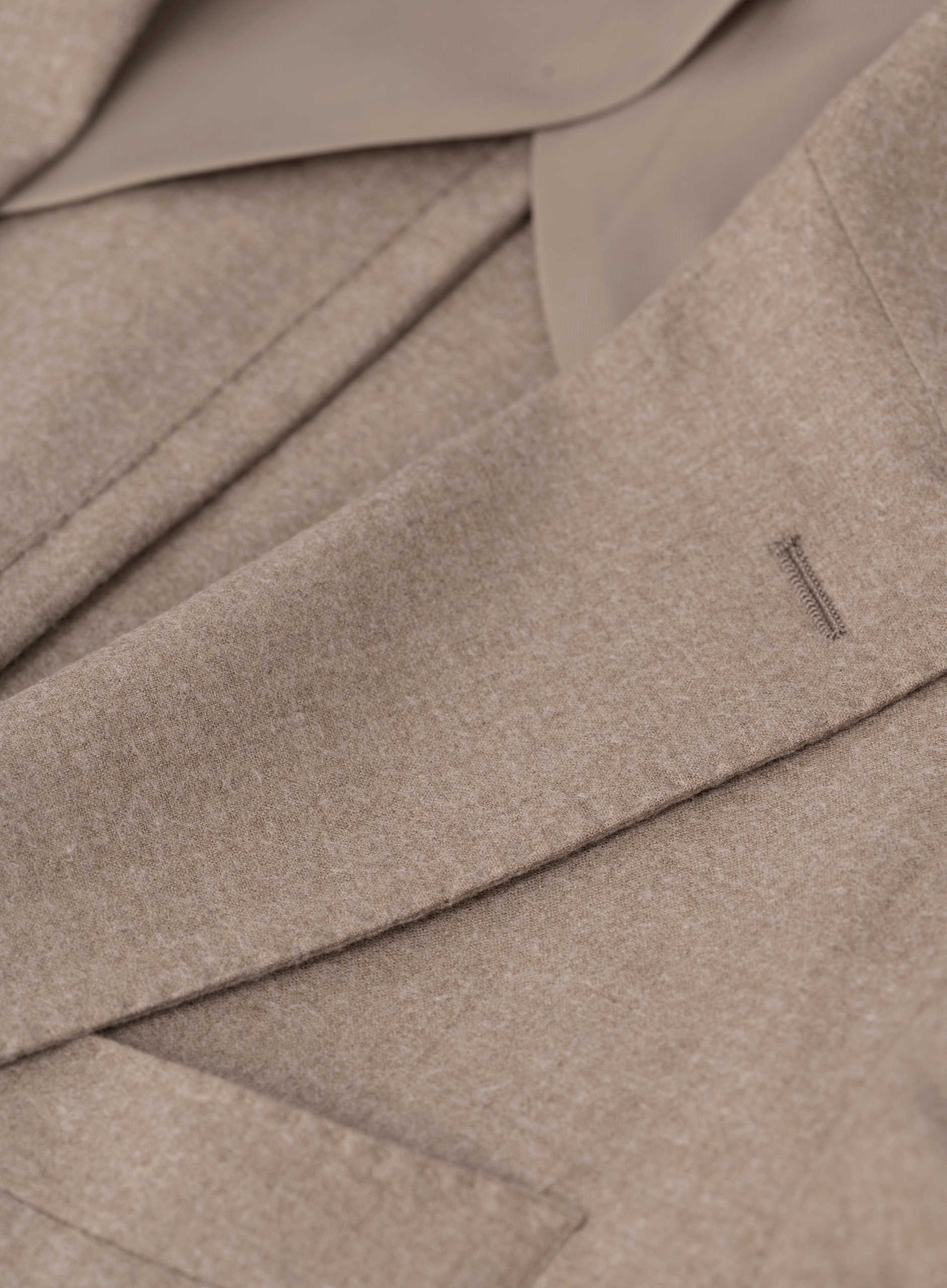 Single-breasted colbert van cashmere | FULL_WIDTH | TAUPE