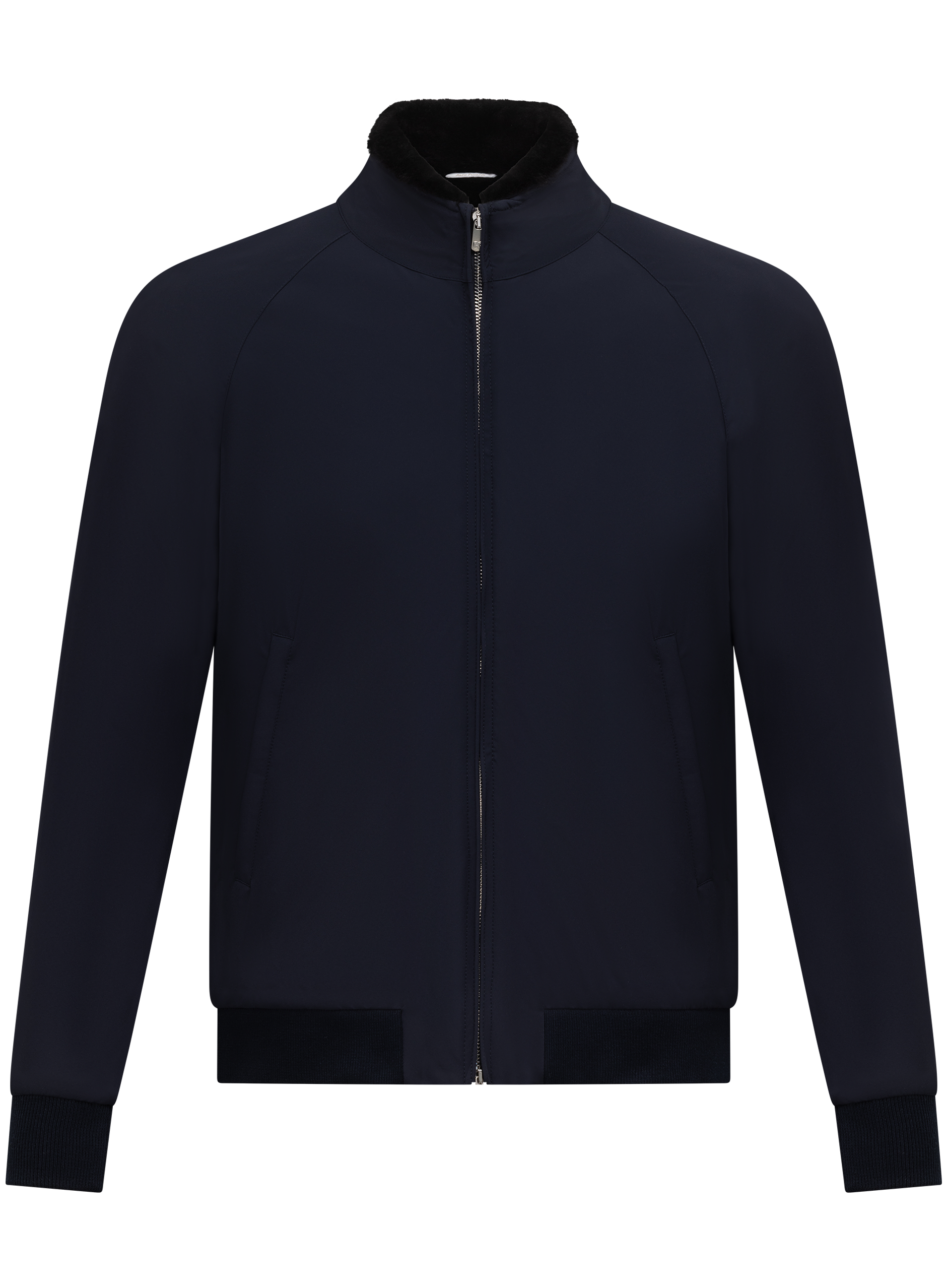 Waterafstotend jack met donsvulling | BLUE NAVY