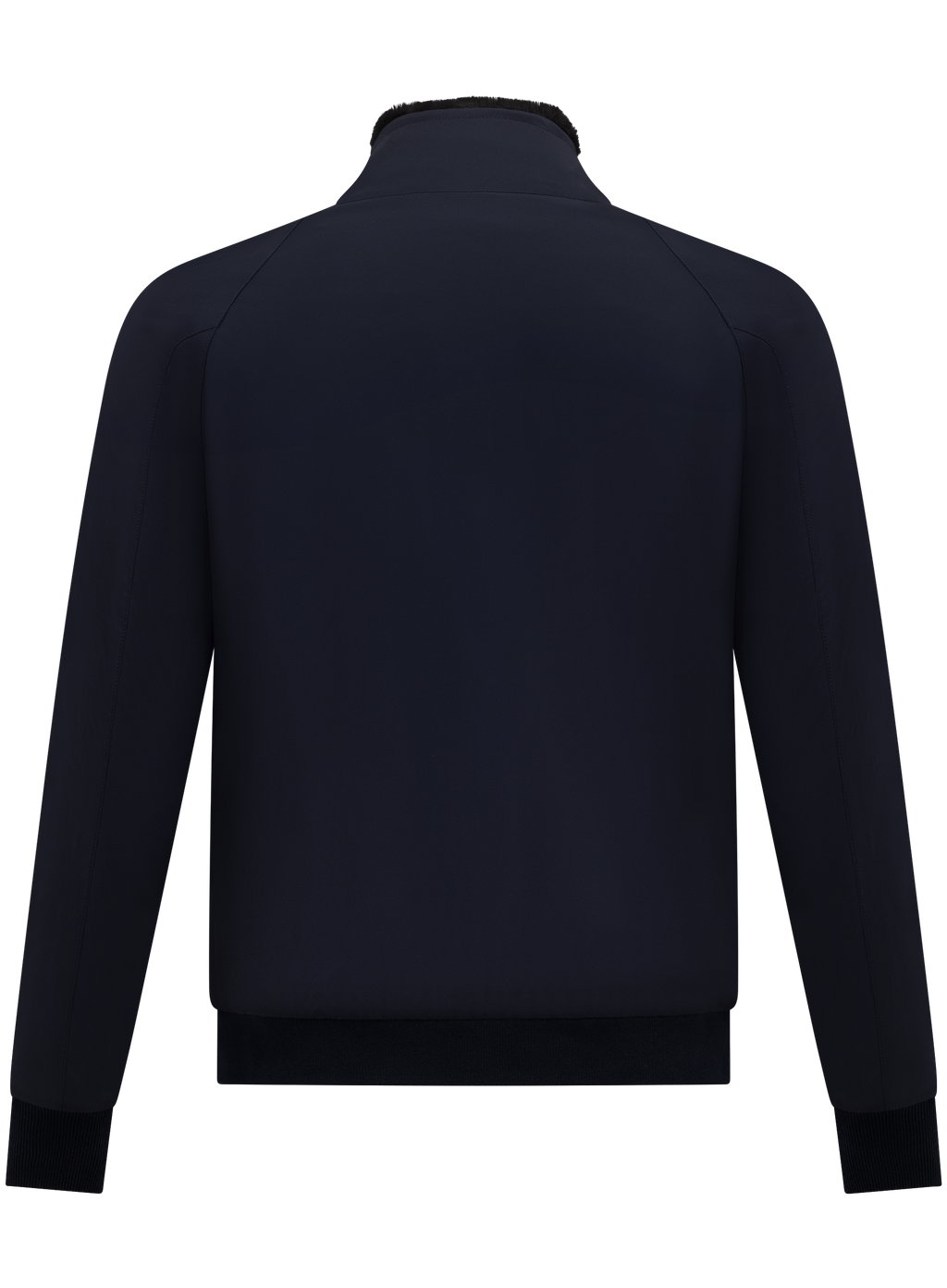 Waterafstotend jack met donsvulling | BLUE NAVY