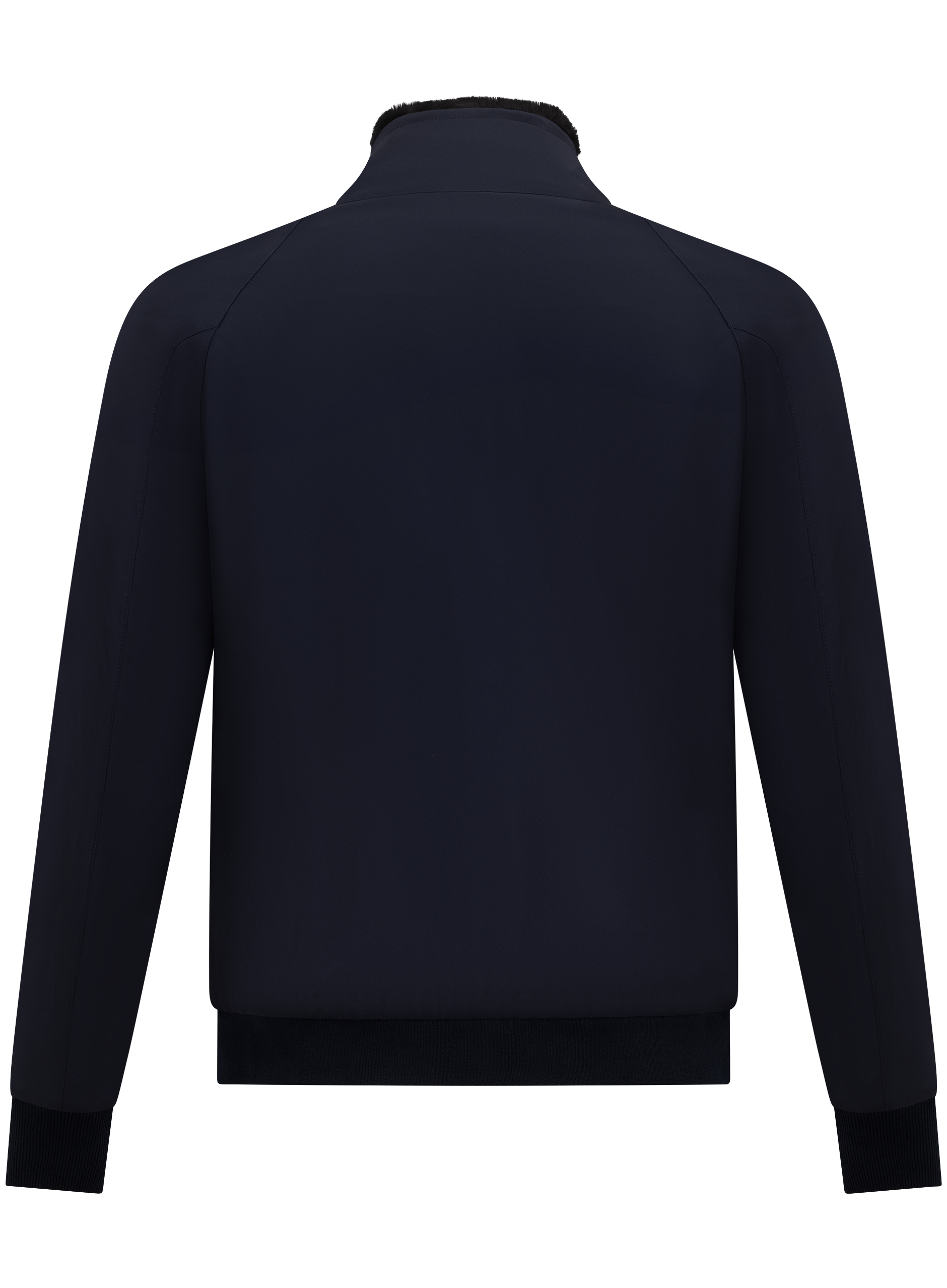 Waterafstotend jack met donsvulling | BLUE NAVY