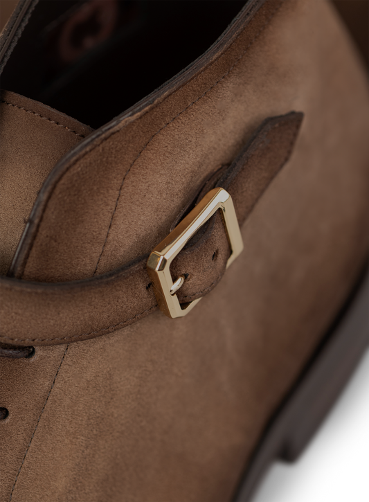 Boots in suède