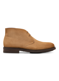 Boots in suède | Beige