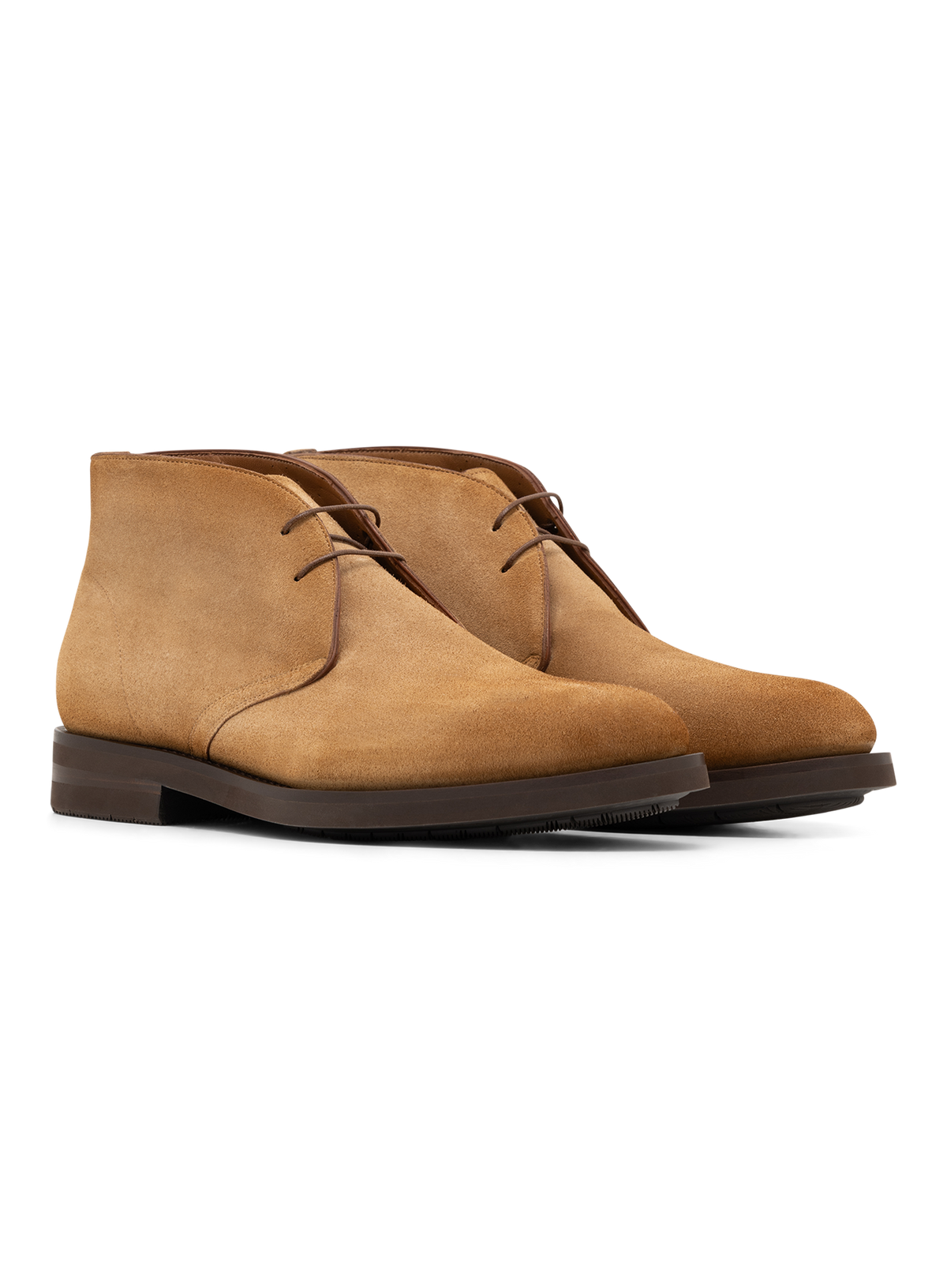 Boots in suède | Beige