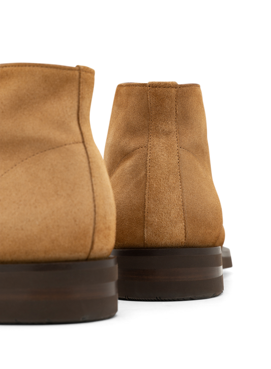 Boots in suède