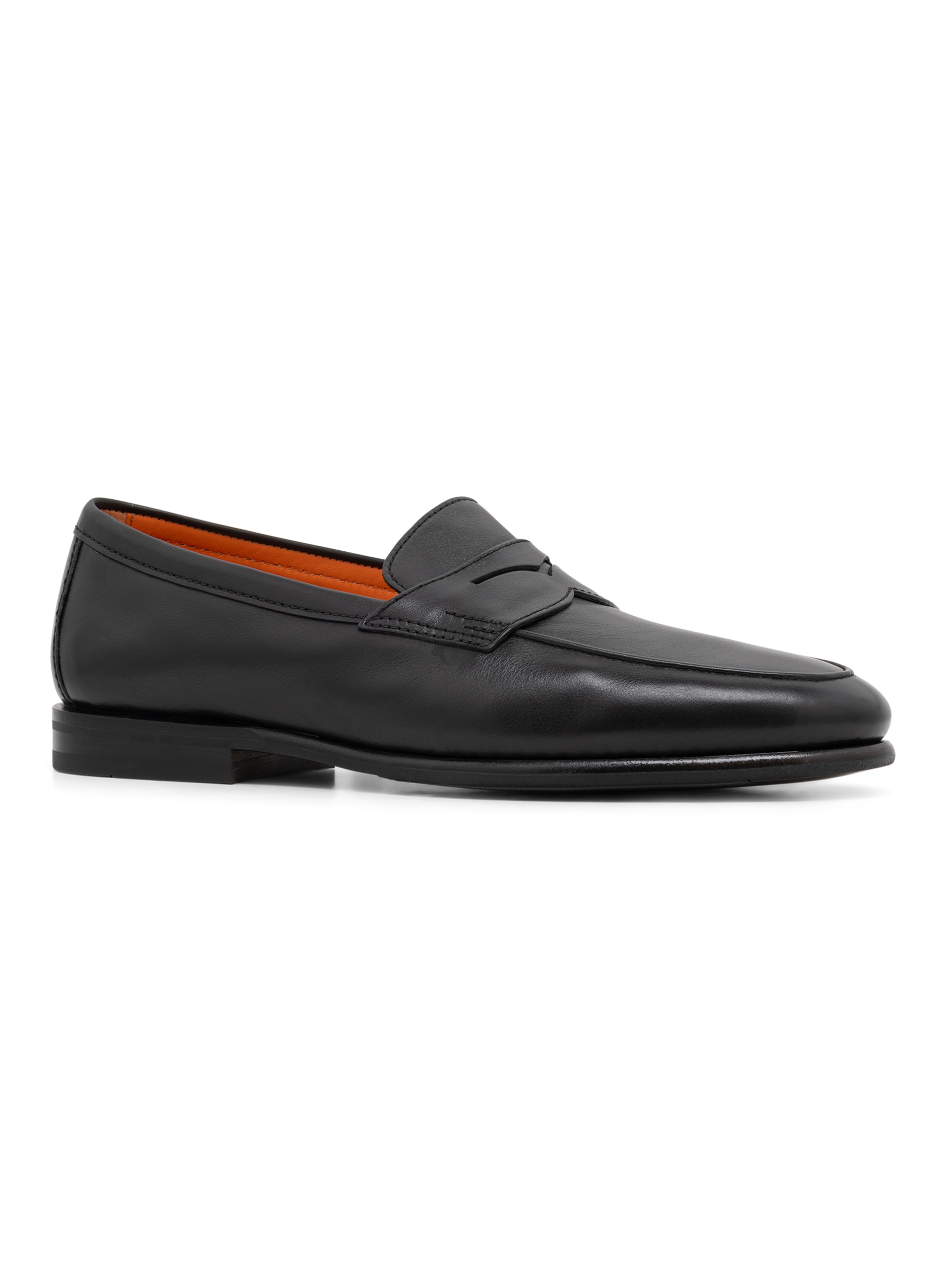 Carlo penny loafers van premium kalfsleer | Zwart