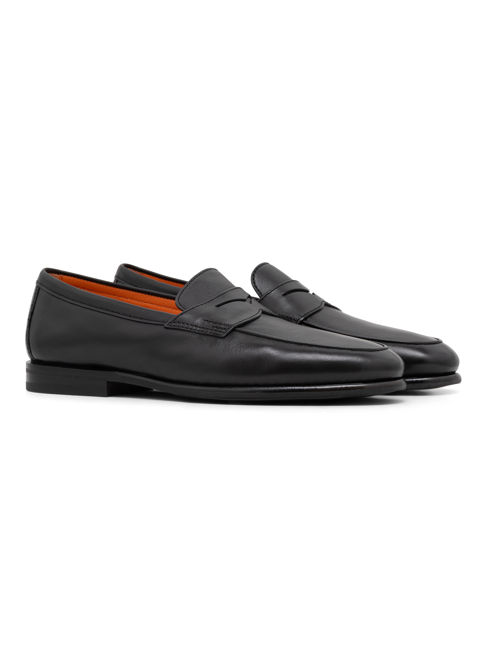 Carlo penny loafers van premium kalfsleer | Zwart