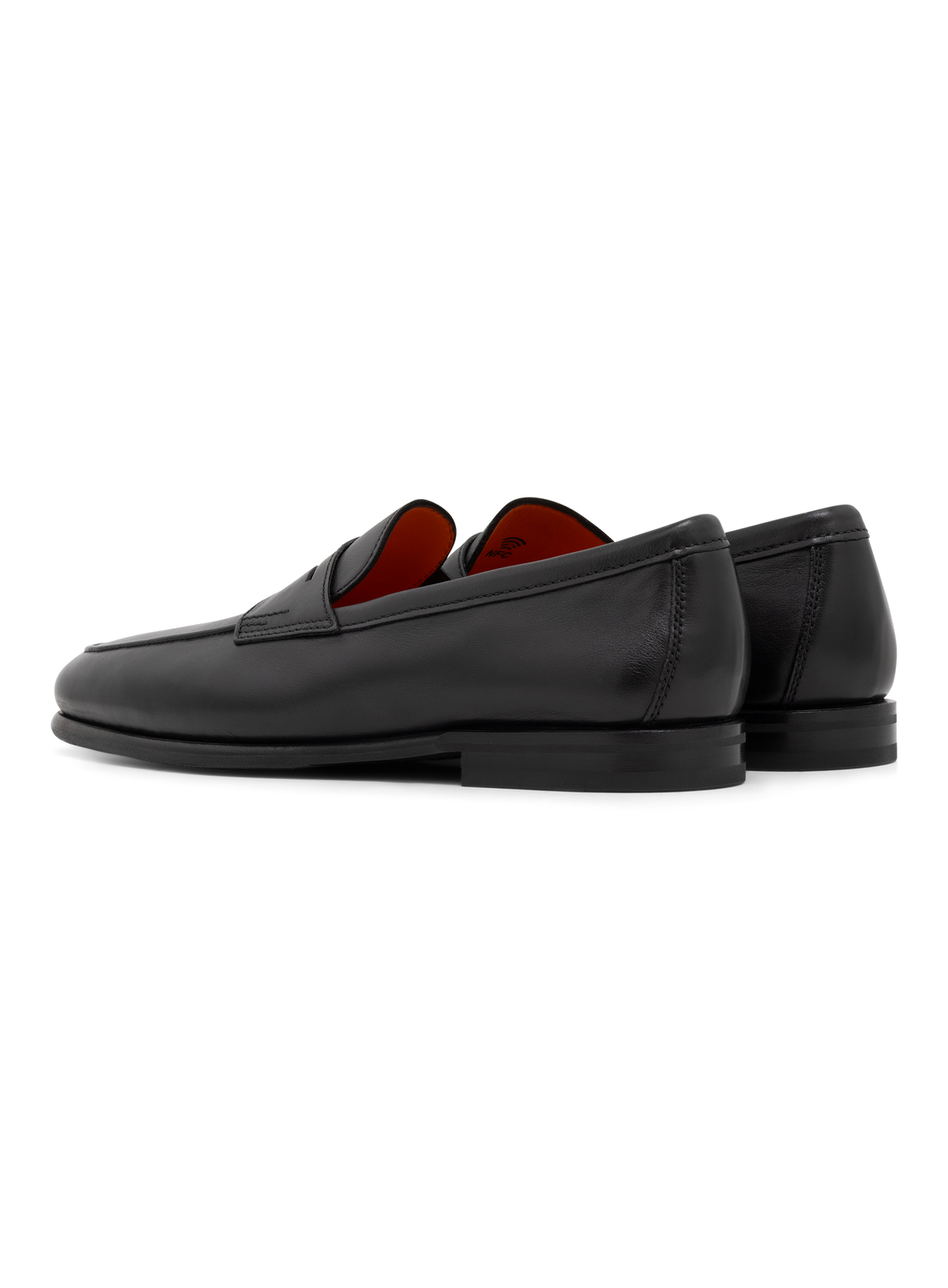 Carlo penny loafers van premium kalfsleer | Zwart