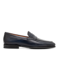 Carlo penny loafers van premium kalfsleer | BLUE NAVY