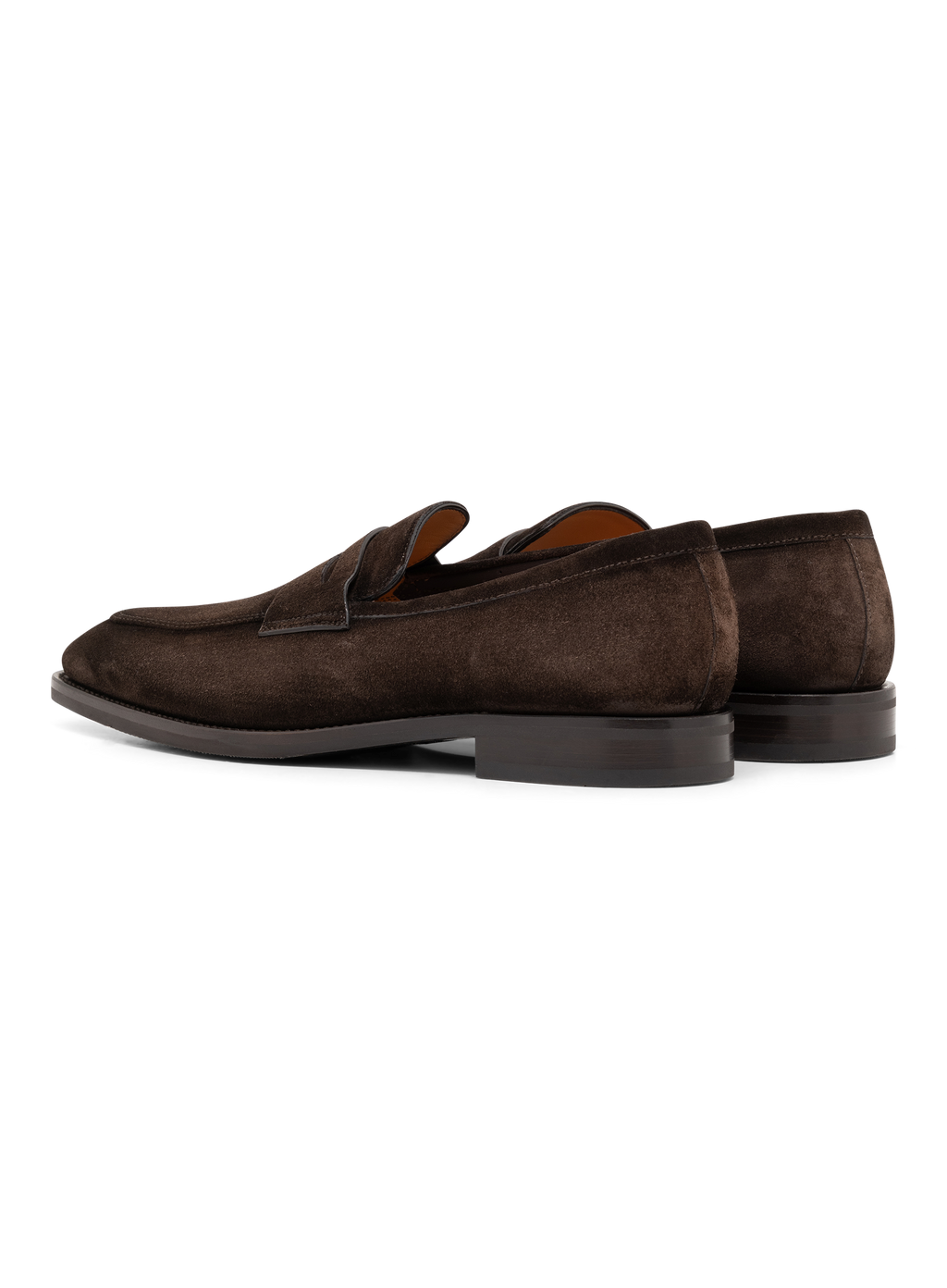 Klassieke penny loafers van suède | D.Bruin