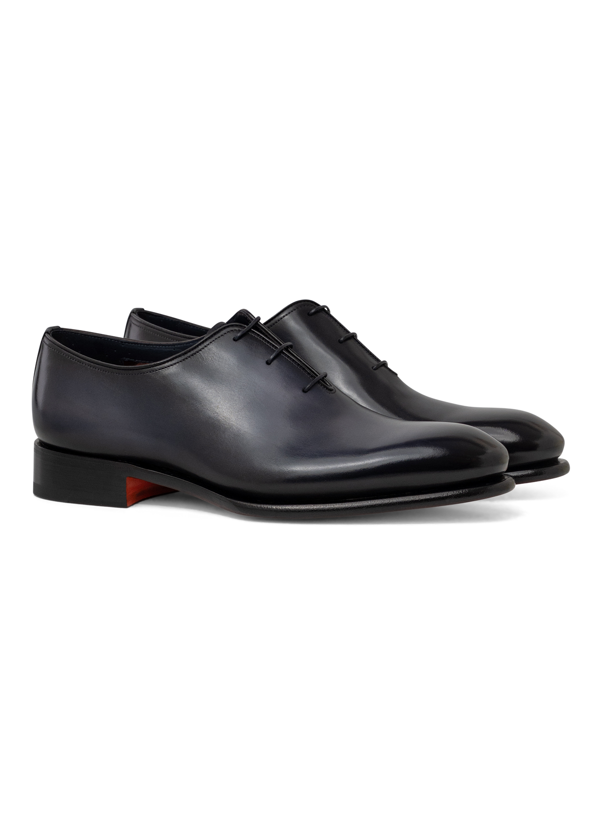 Oxford schoenen van gepolijst leer | BLUE NAVY