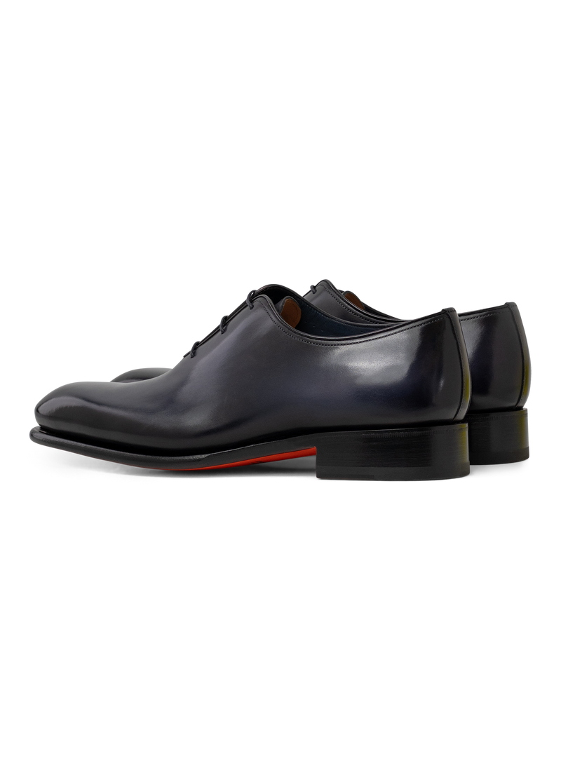 Oxford schoenen van gepolijst leer | BLUE NAVY