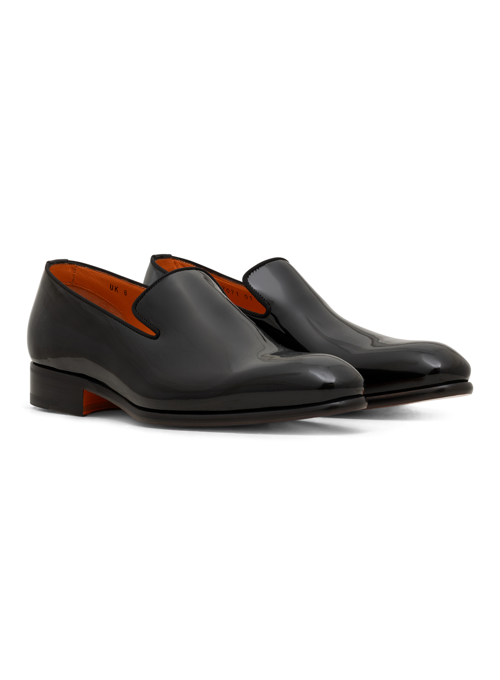 Loafers van lakleer | Zwart