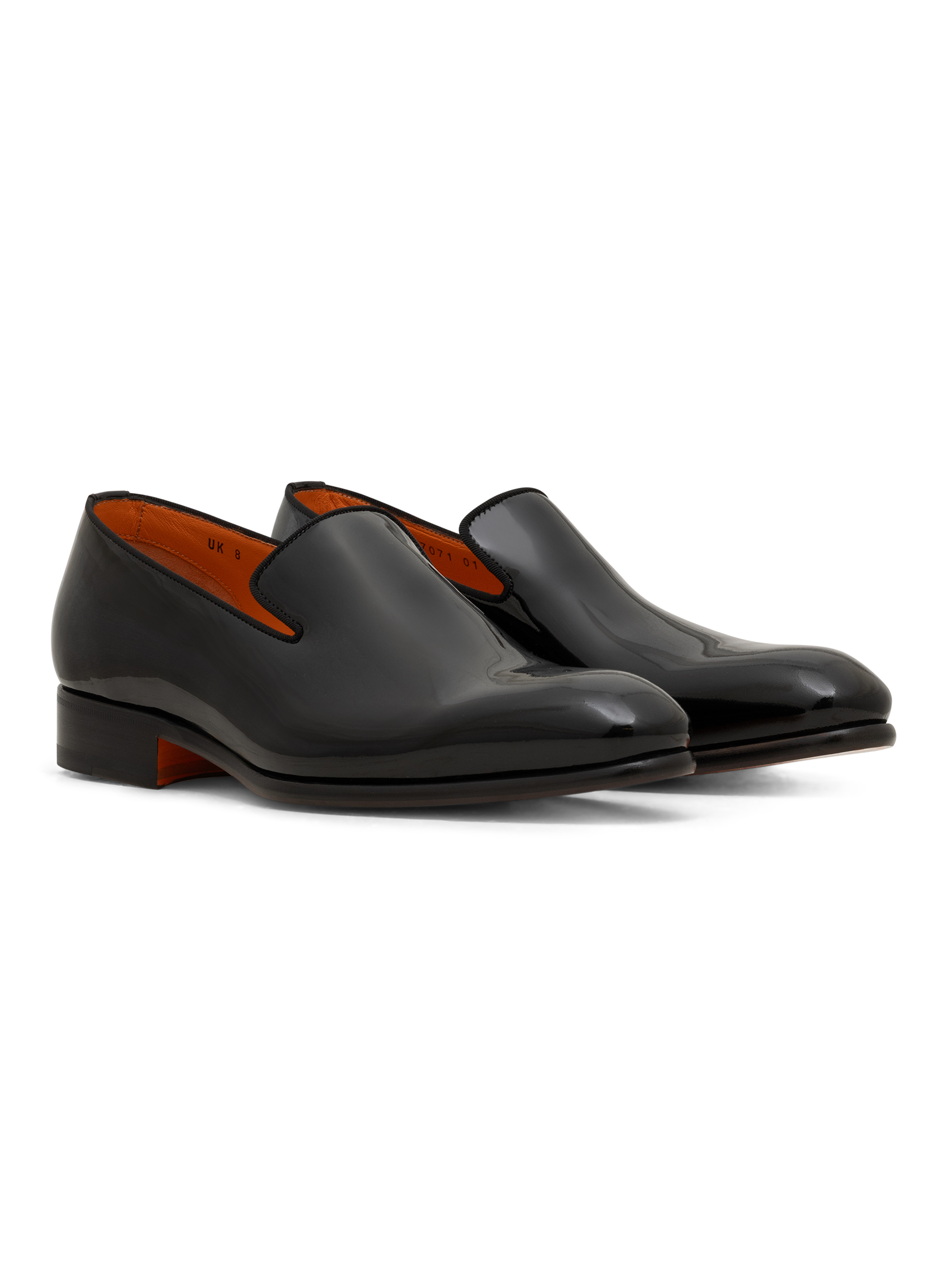 Loafers van lakleer | Zwart
