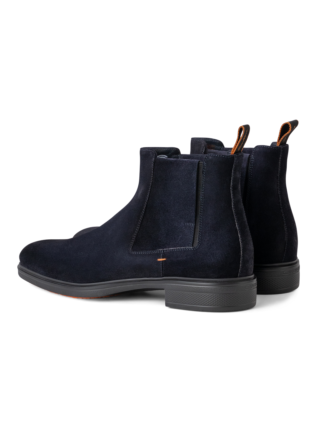 Chelsea boots van suède | BLUE NAVY