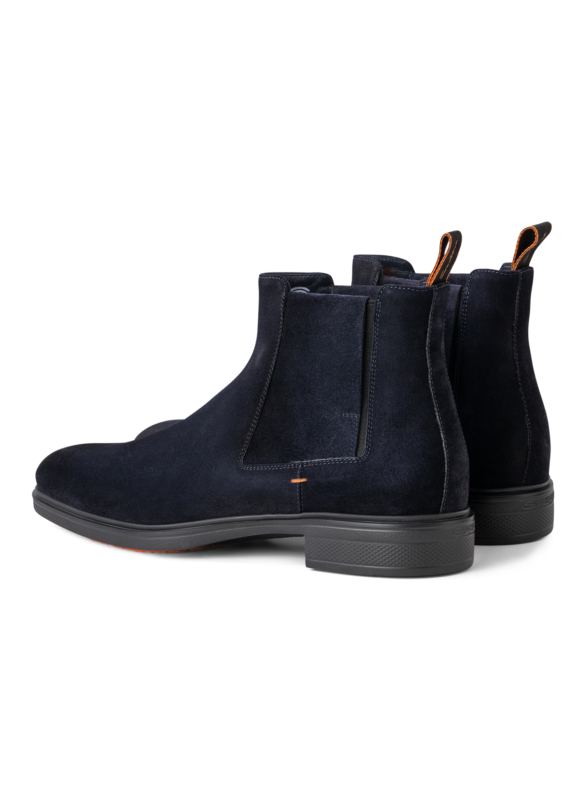 Chelsea boots van suède | BLUE NAVY