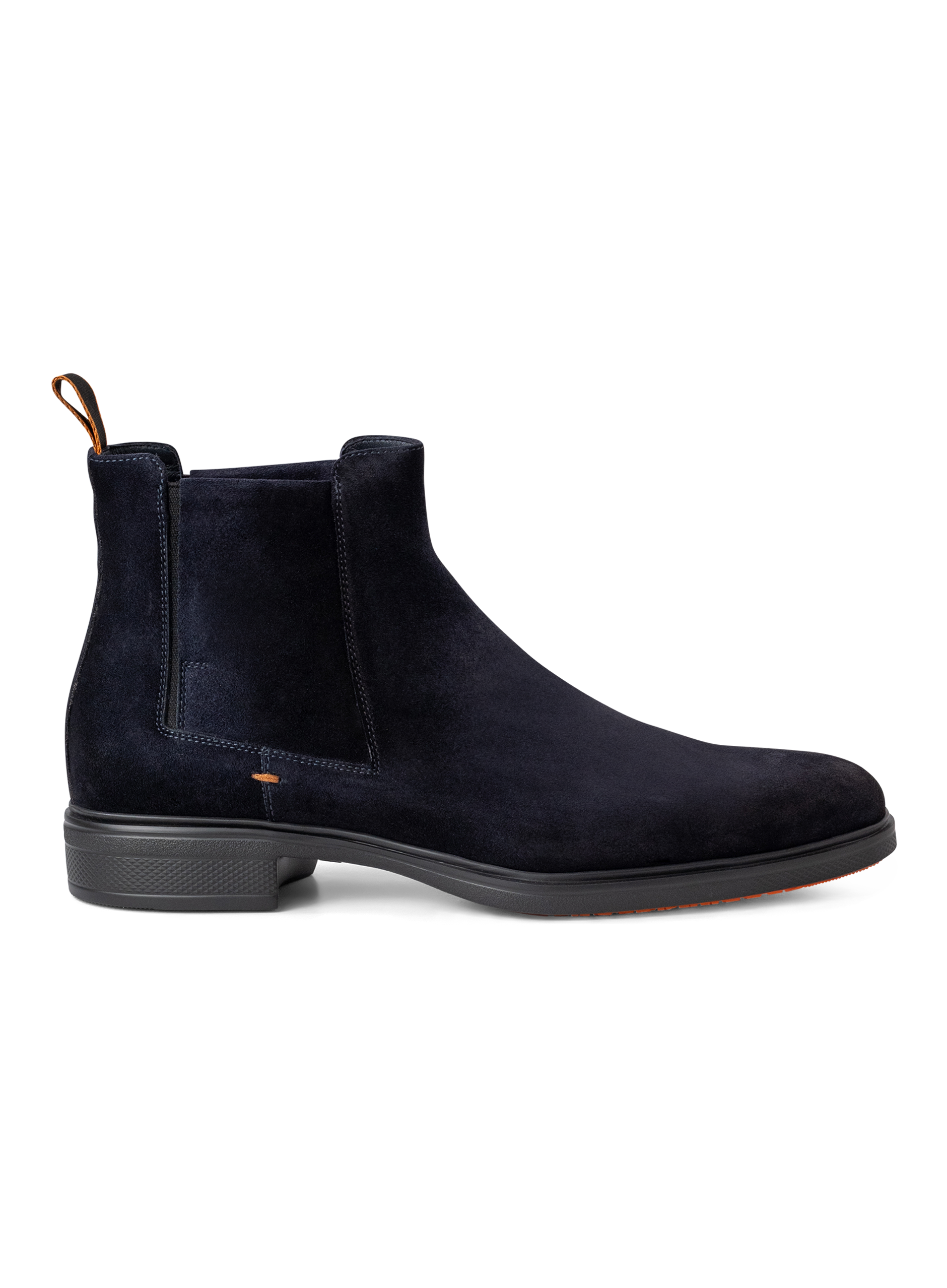 Chelsea boots van suède | BLUE NAVY