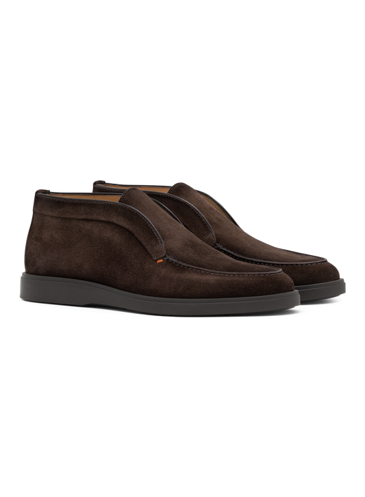 Desert boots van suède