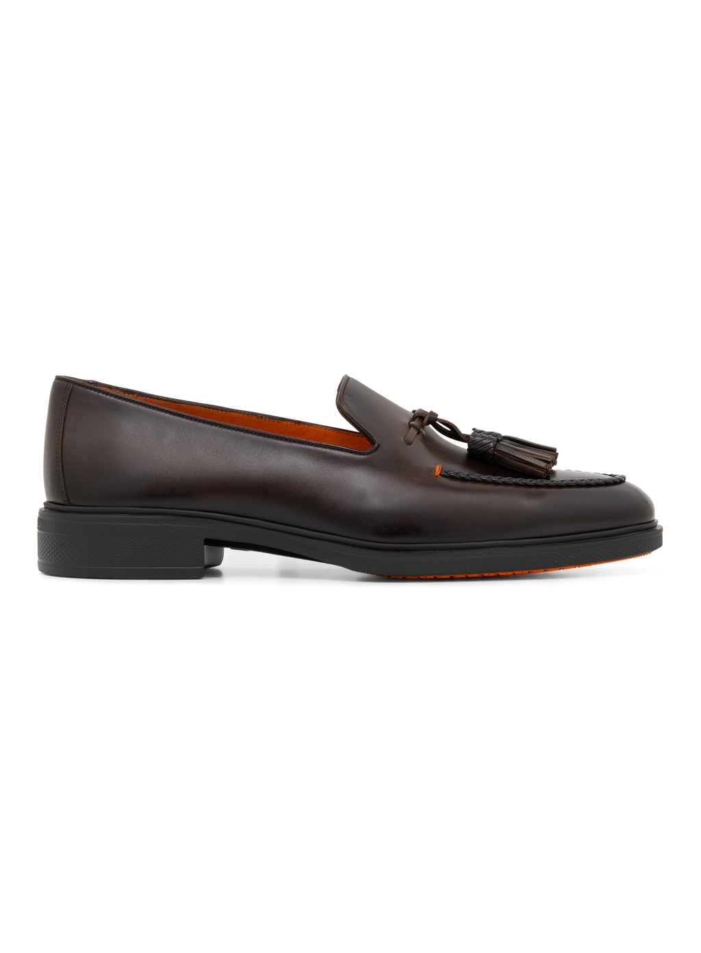 Tassel loafers van leer | Bruin